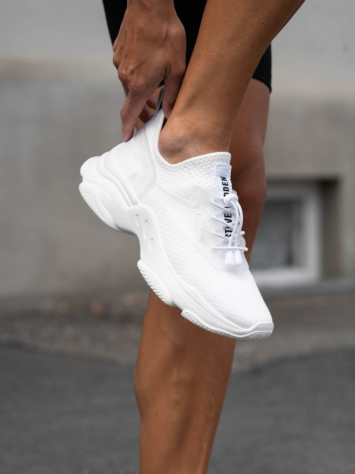 Steve Madden Match-E Sneaker White/White
