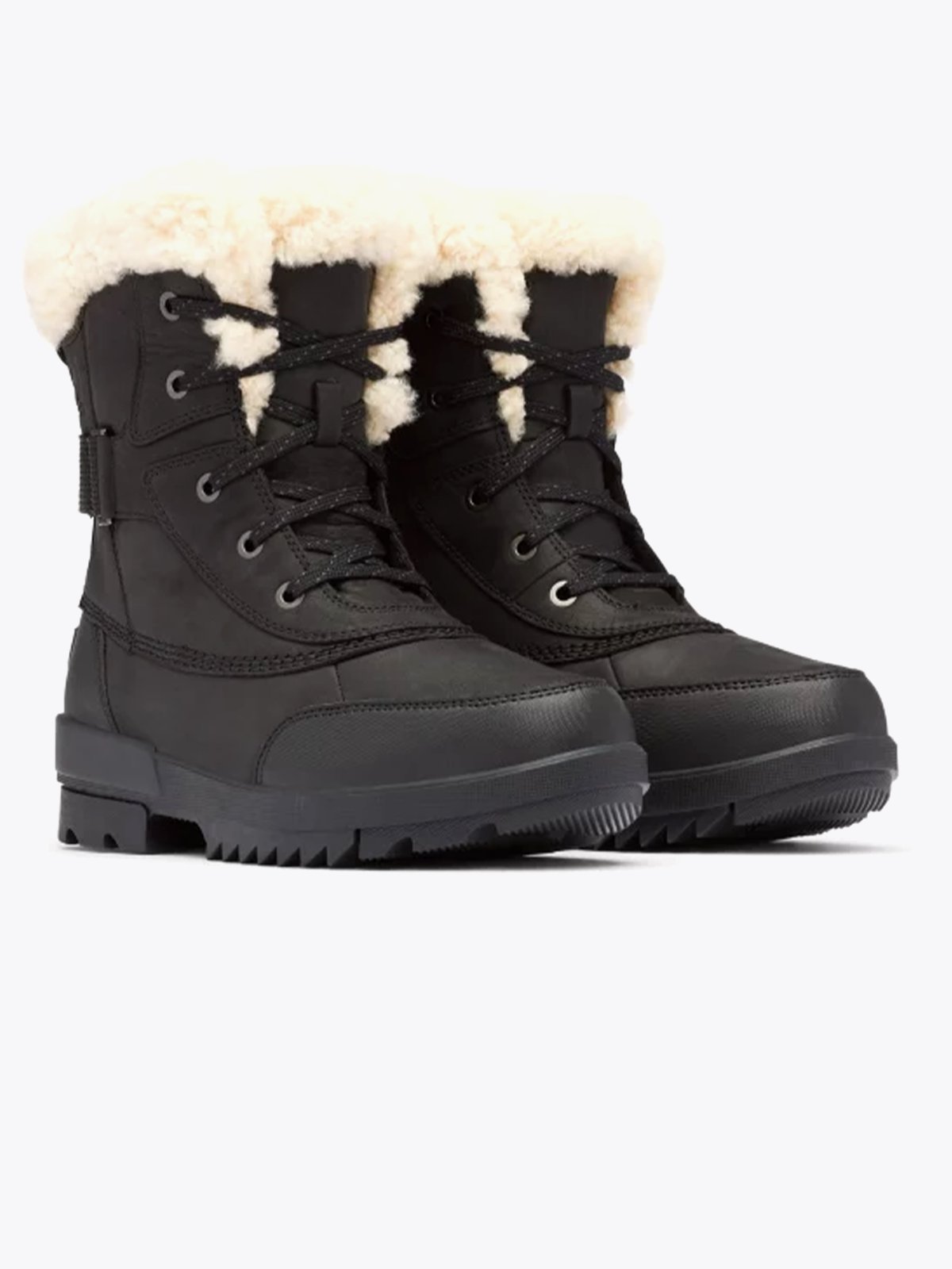 Sorel Torino II Parc Boot Black, Sea Salt