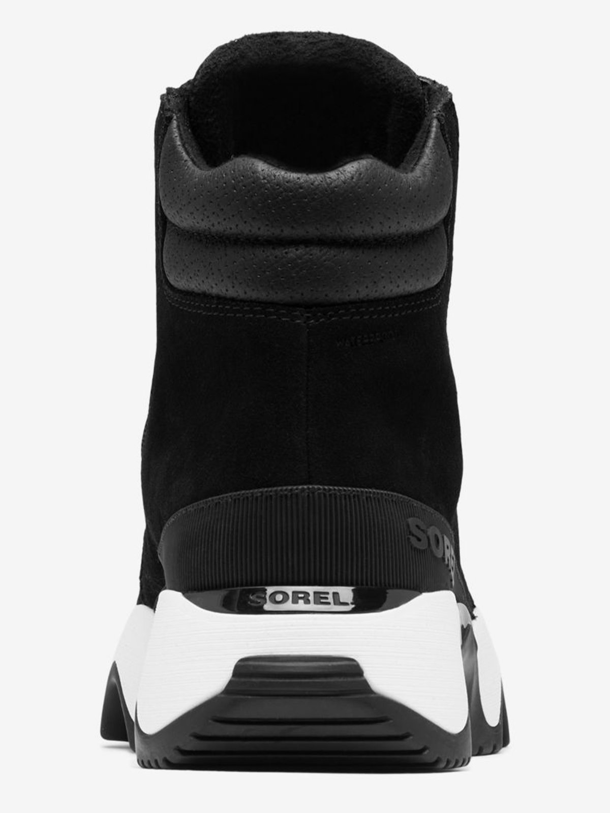 Sorel Kinetic Impact Conquest Sneaker Boot Black / Sea Salt