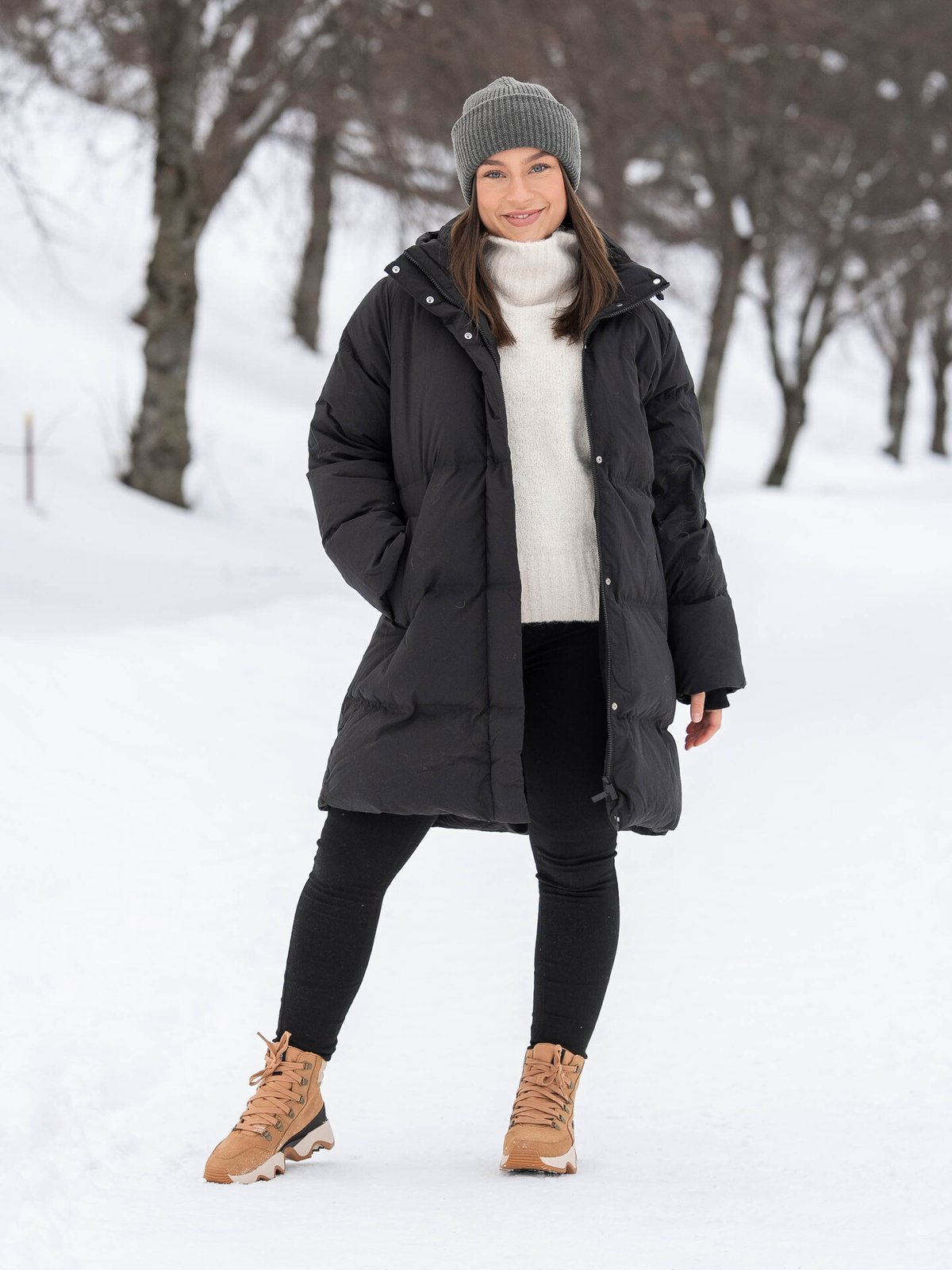 Sorel Kinetic Impact Conquest Plus Waterproof Boot Tawny Buff / Ceramic