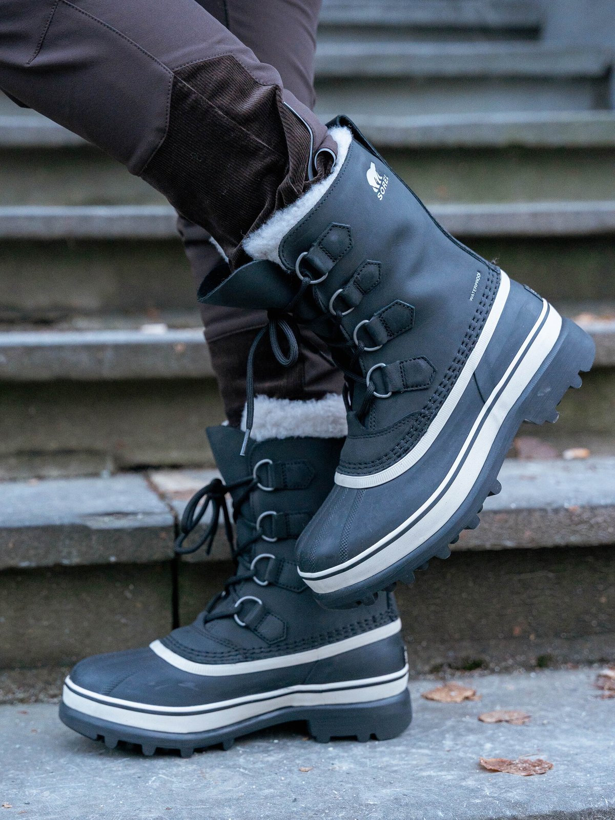 Sorel Torino™ V Waterproof Snow Boots Black / Fawn