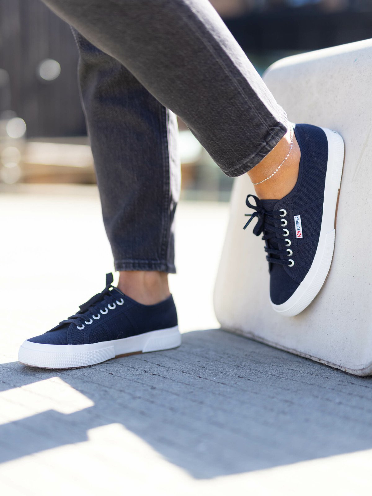 Superga 2750 Cotu Classic Navy-F White