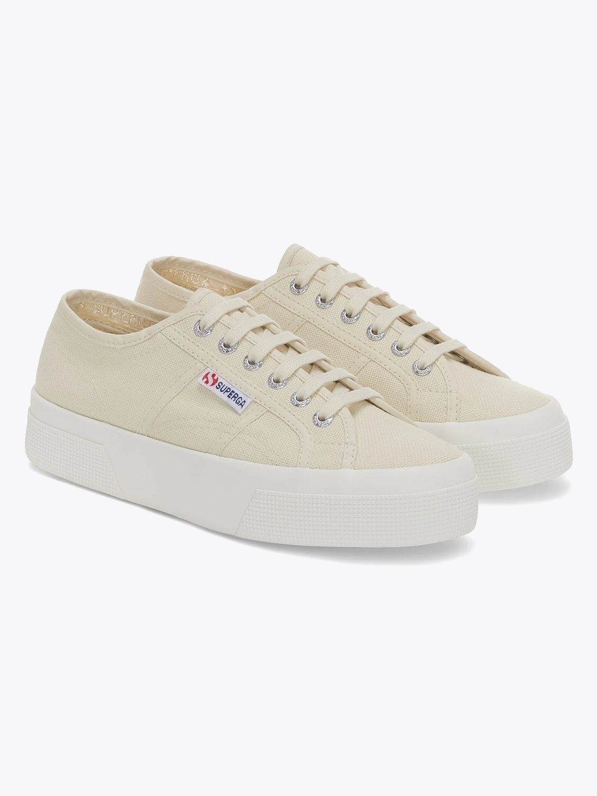 Superga 2740 Platform Beige LT Eggshell-F Avorio