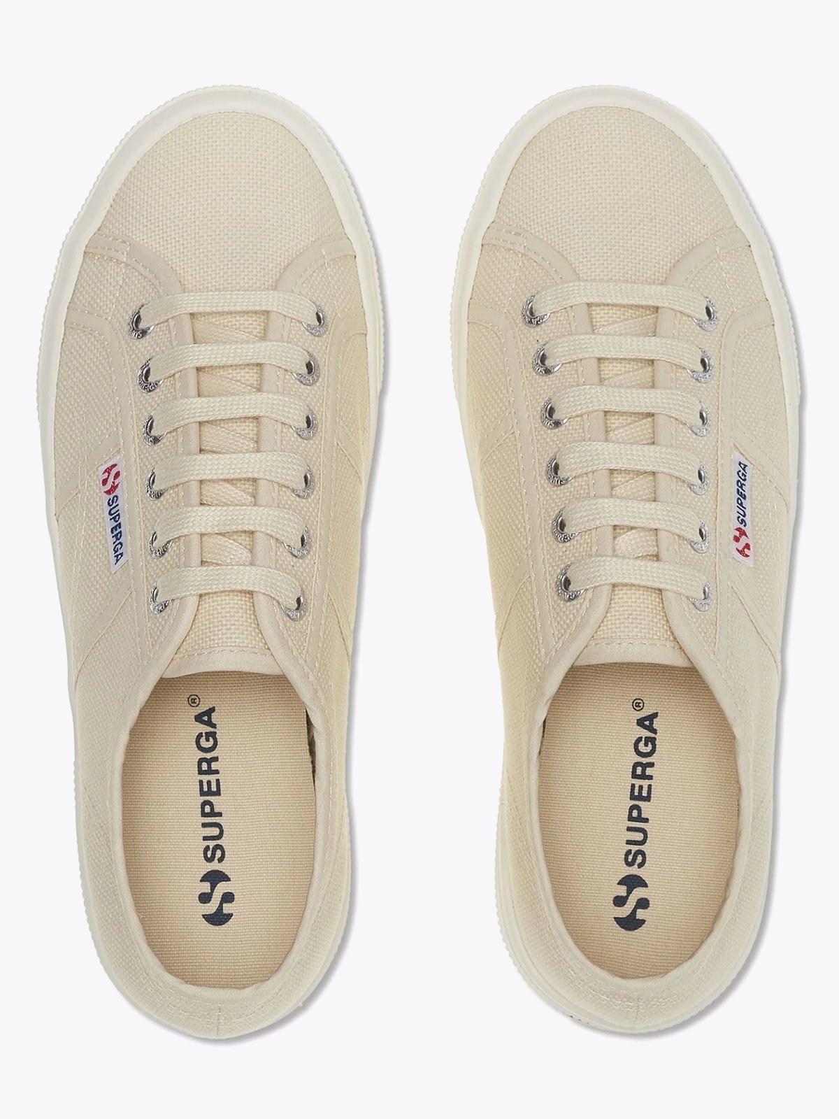 Superga 2740 Platform Beige LT Eggshell-F Avorio
