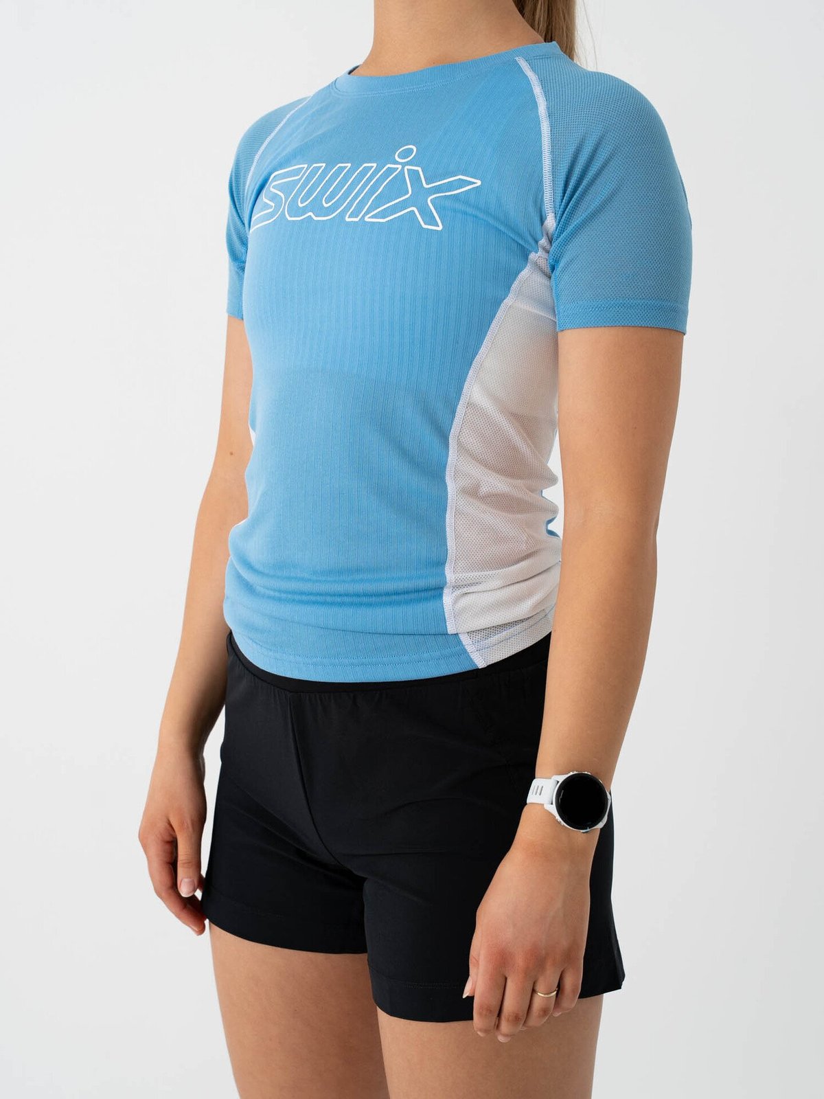 Swix RaceX Light Short Sleeve Cloud Blue / Bright White
