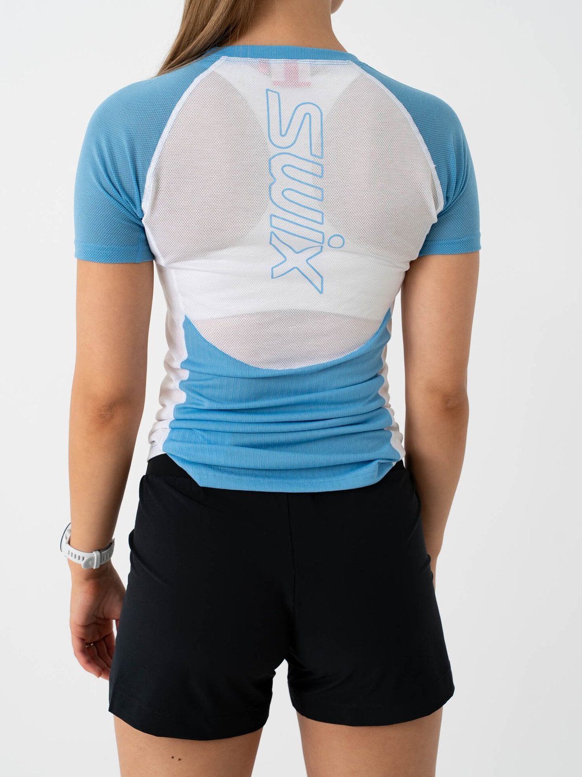 Swix RaceX Light Short Sleeve Cloud Blue / Bright White
