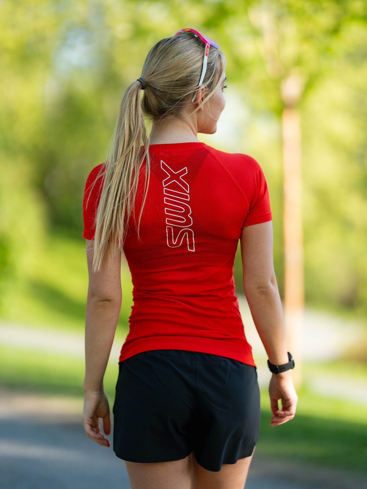 Swix RaceX Light Short Sleeve Rød