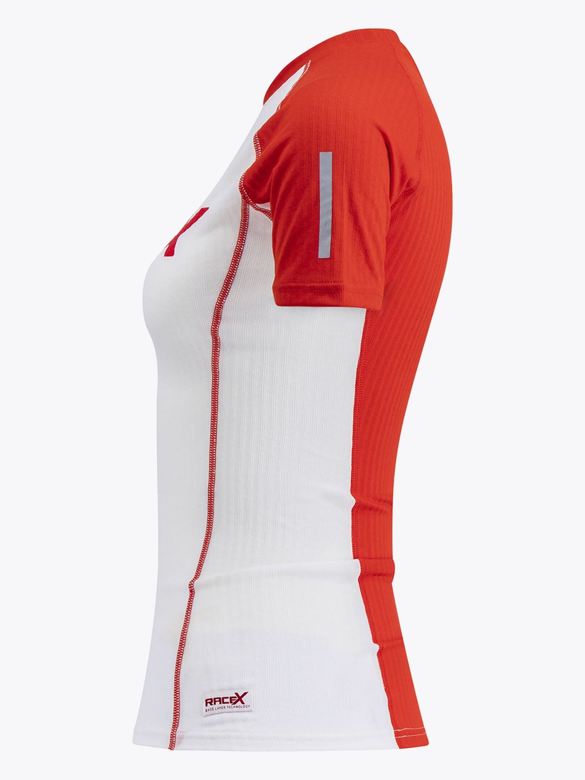 Swix Roadline RaceX Short Sleeve Bright White/Fiery Red