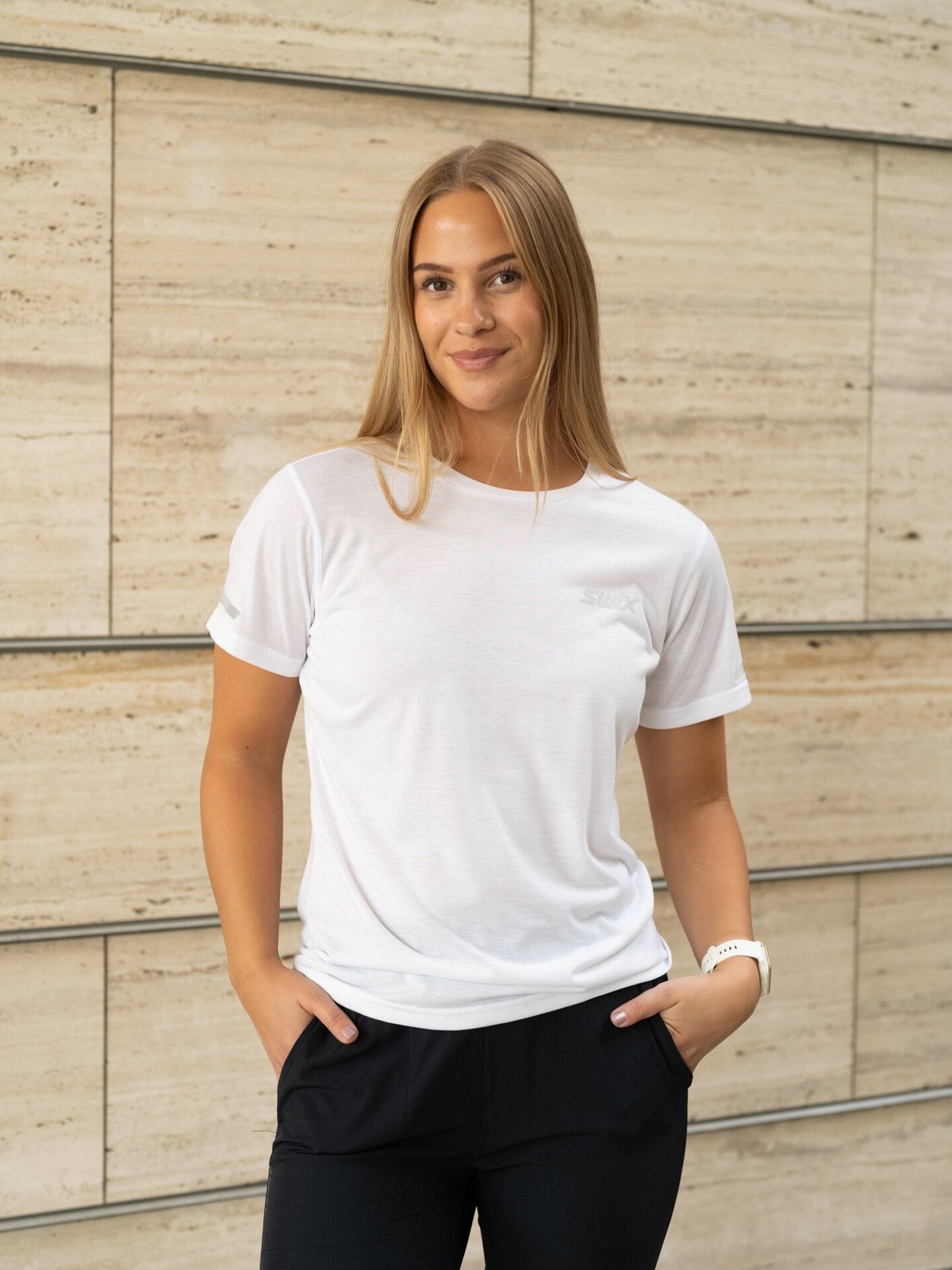 Swix Pace Short Sleeve Bright White