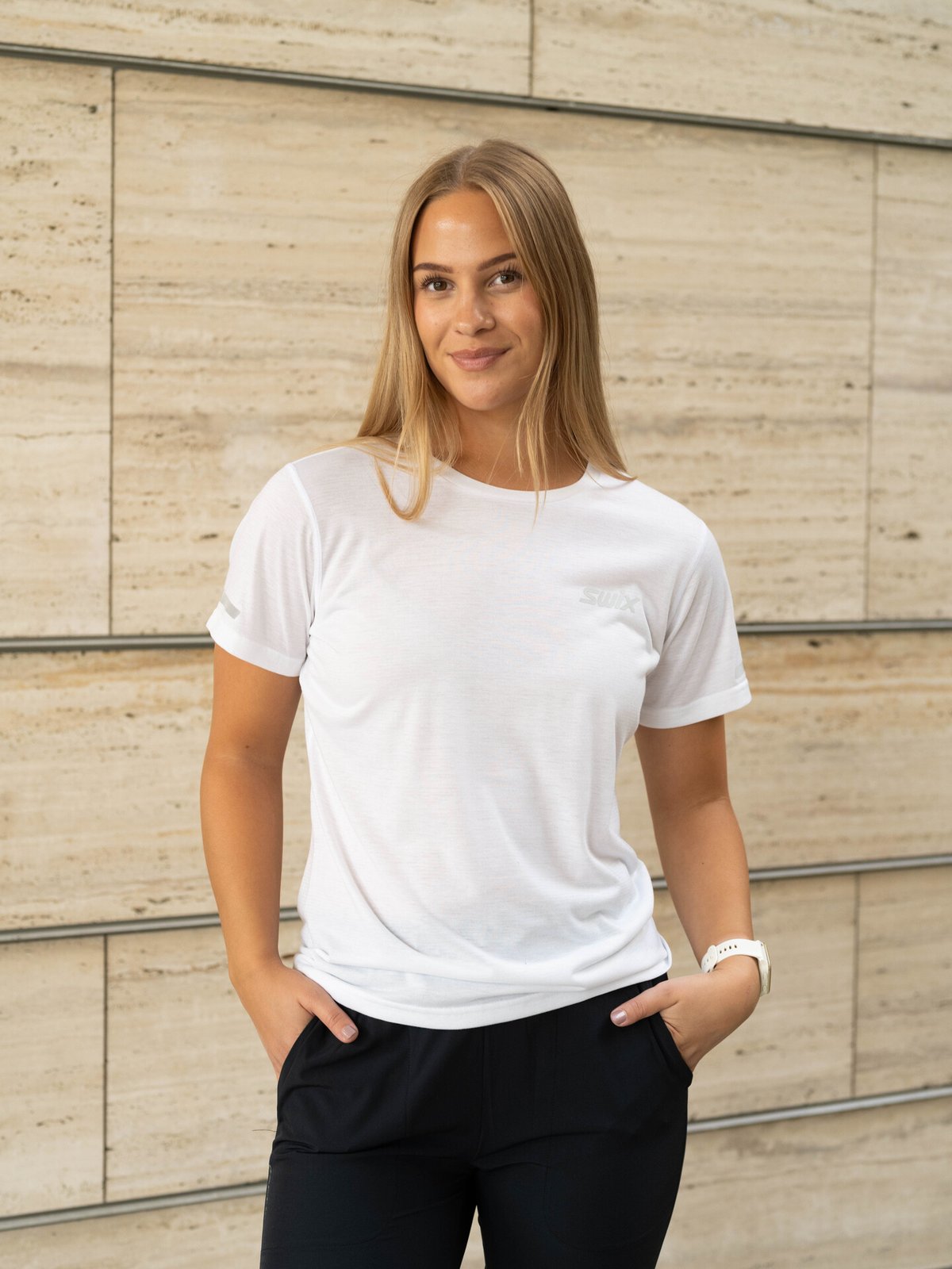 Swix Pace Short Sleeve Bright White