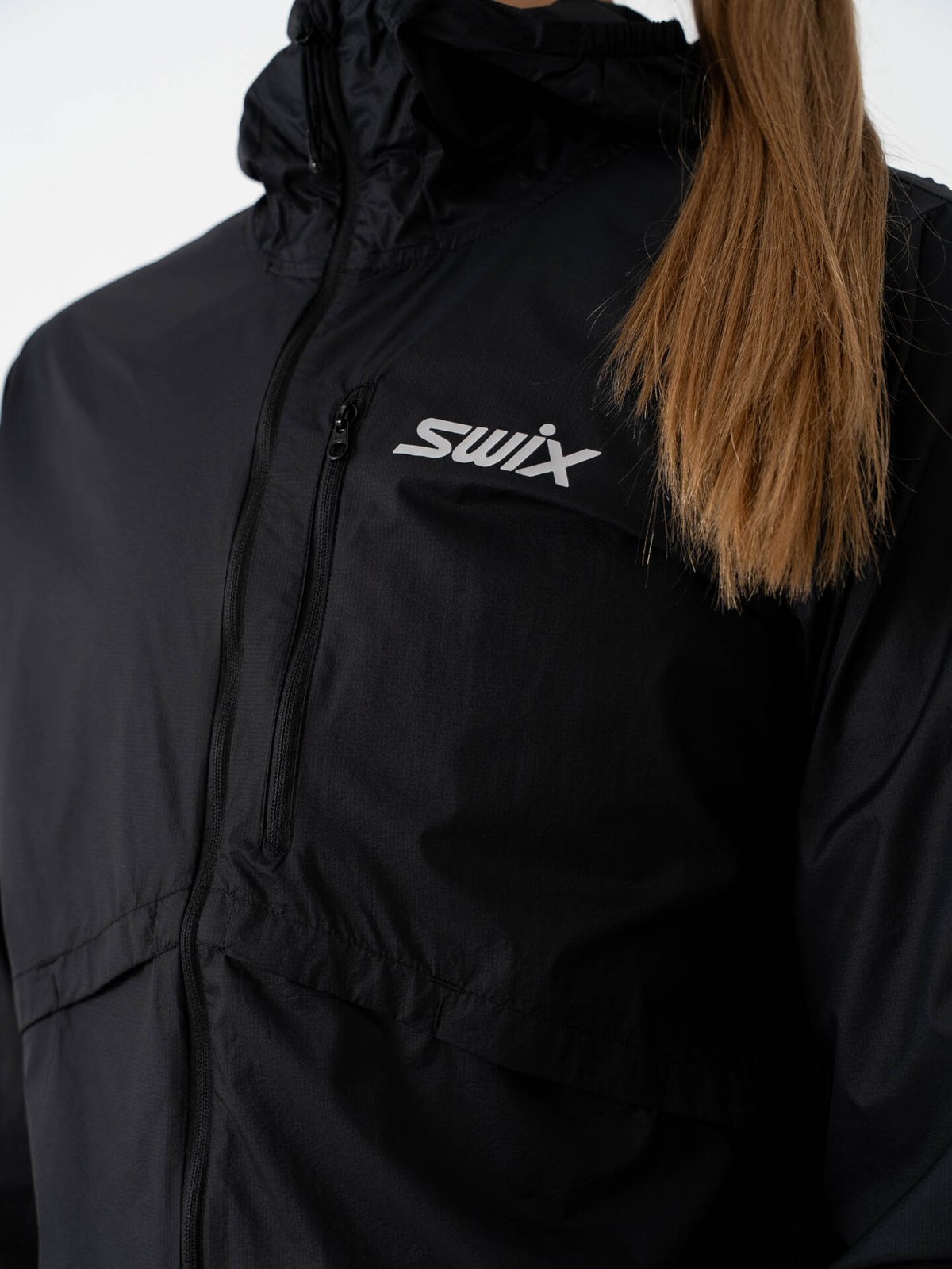 Swix Pace Wind Light Hooded Jacket Black