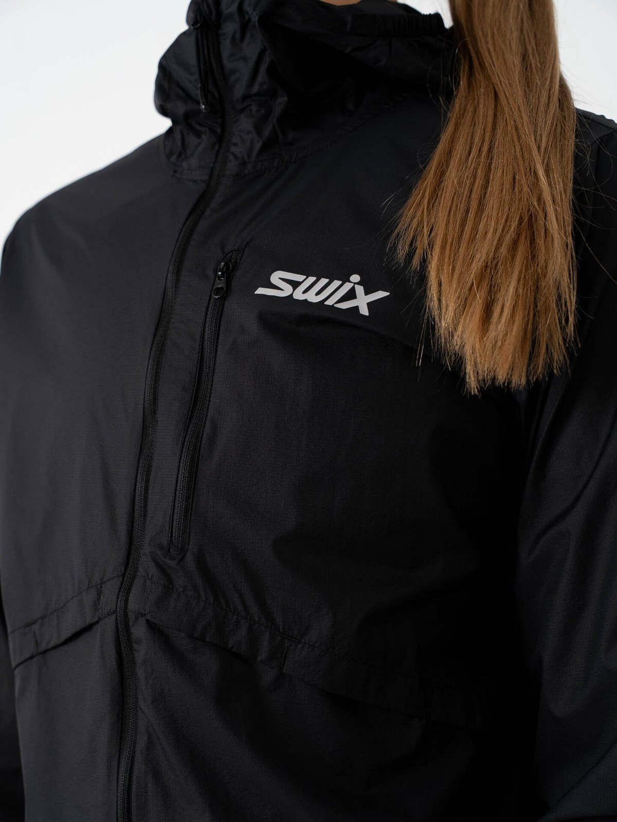 Swix Pace Wind Light Hooded Jacket Black