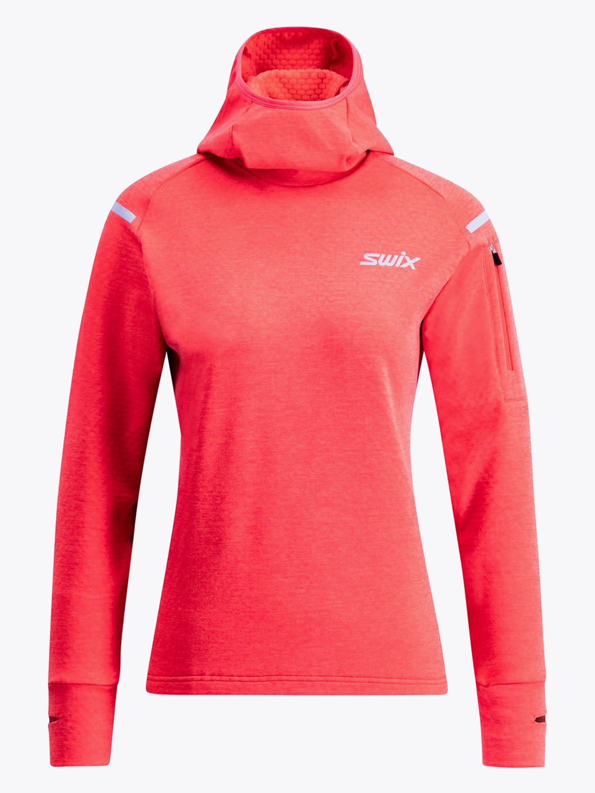 Swix Pace Midlayer Hooded Cayenne