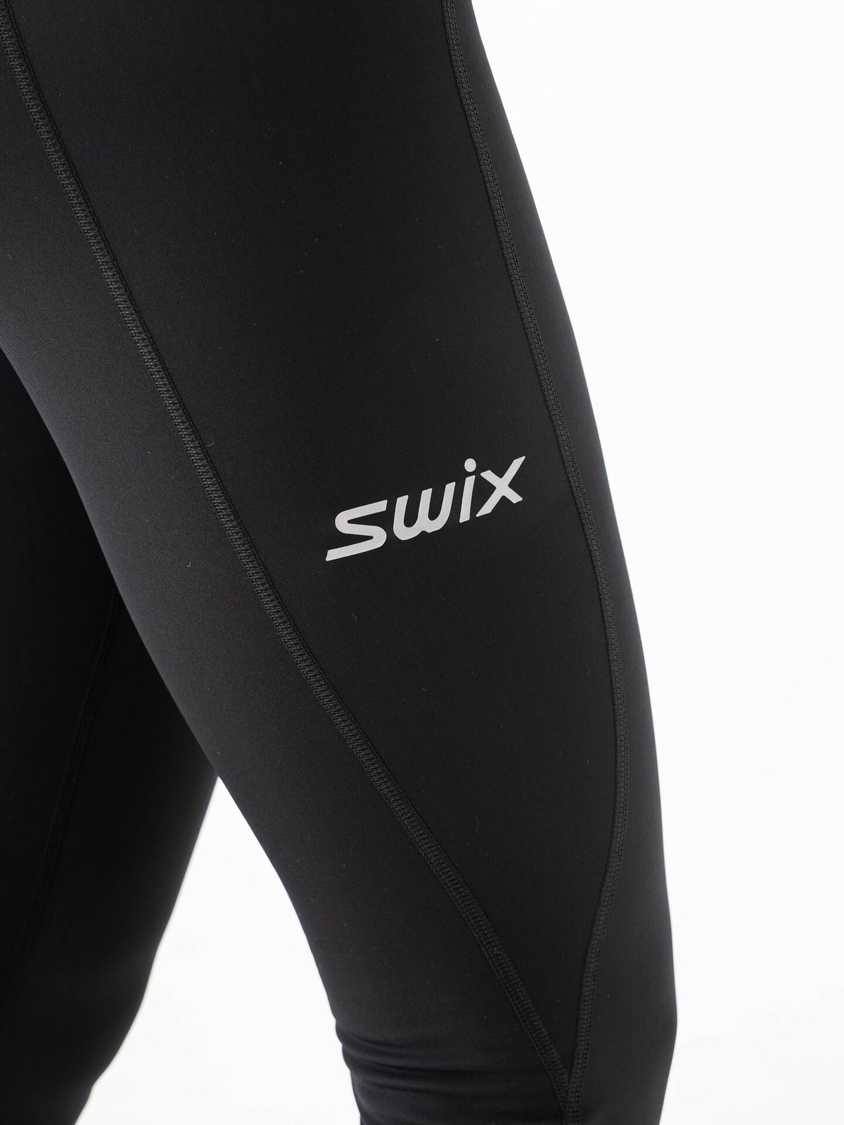 Swix Pace High Waist Warmer Tights Black