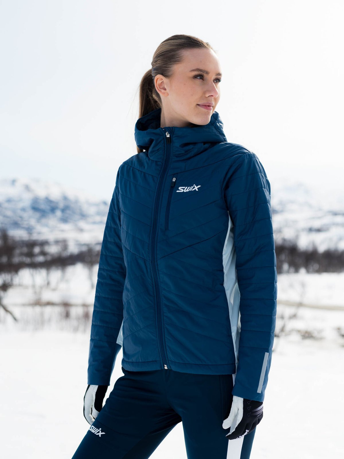 Swix Nordic Insulated Jacket Lake Blue