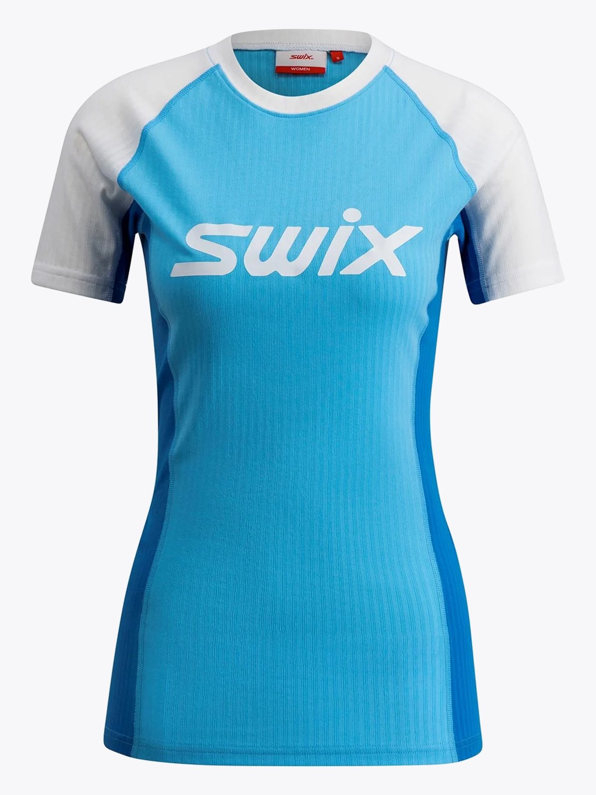 Swix RaceX Classic Short Sleeve Aquarius/Bright White