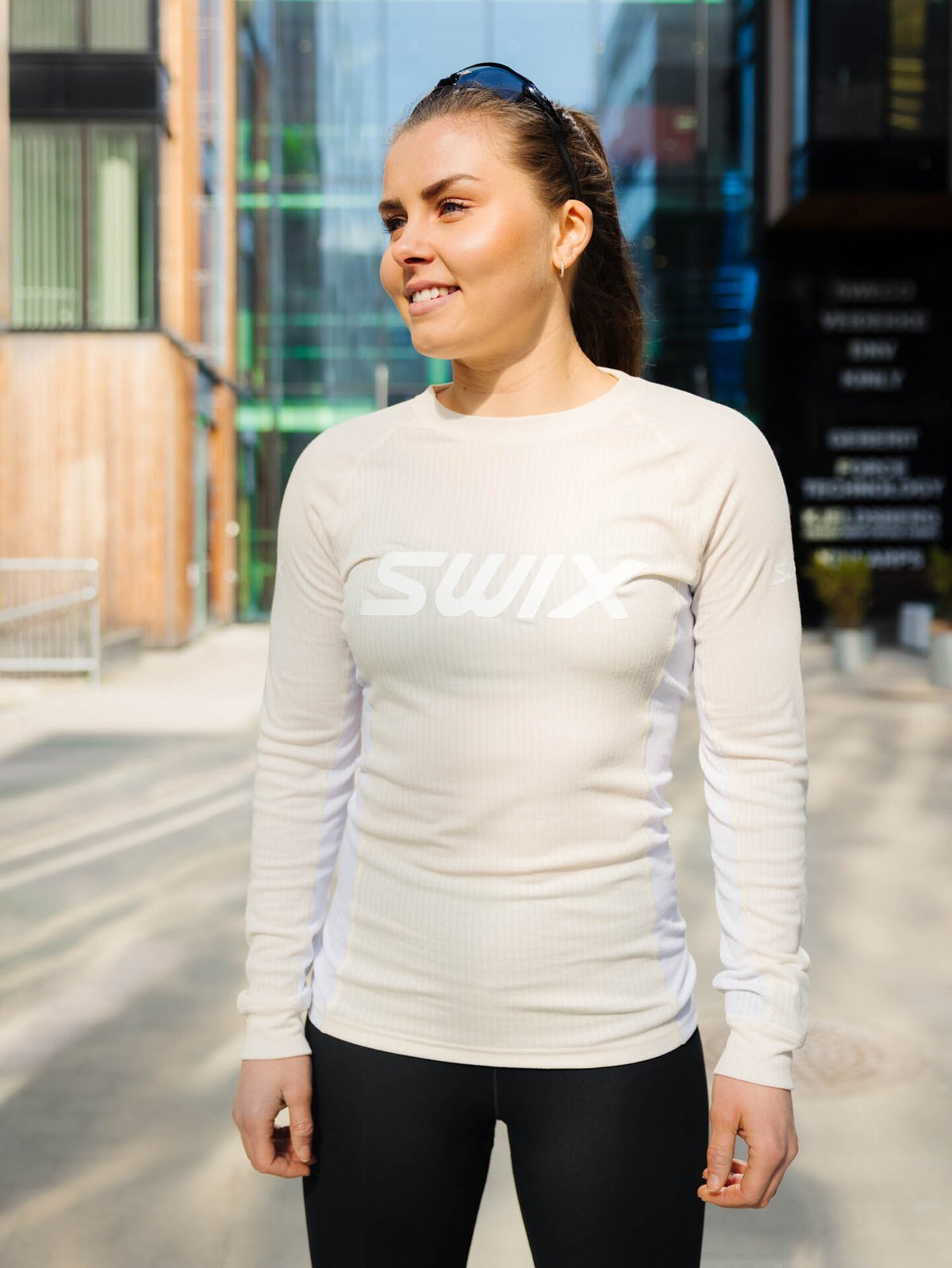 Swix RaceX Classic Long Sleeve Chalk