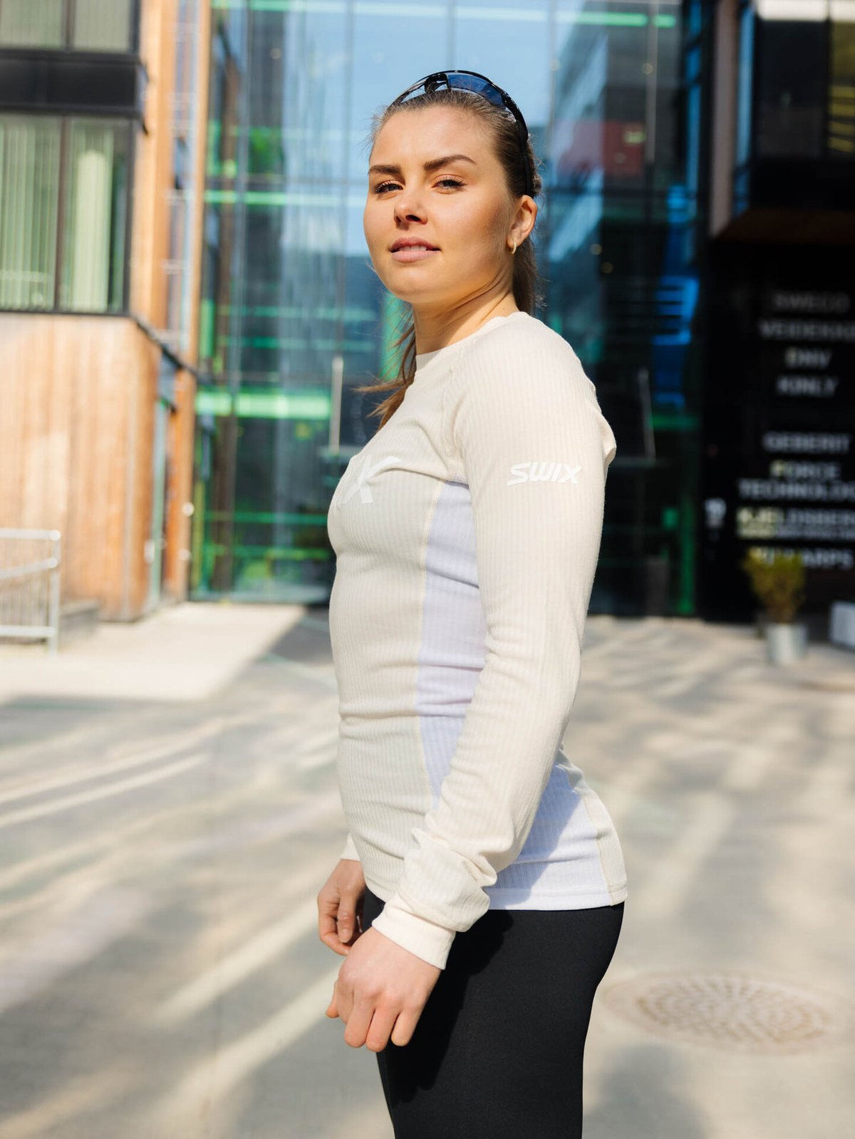Swix RaceX Classic Long Sleeve Chalk