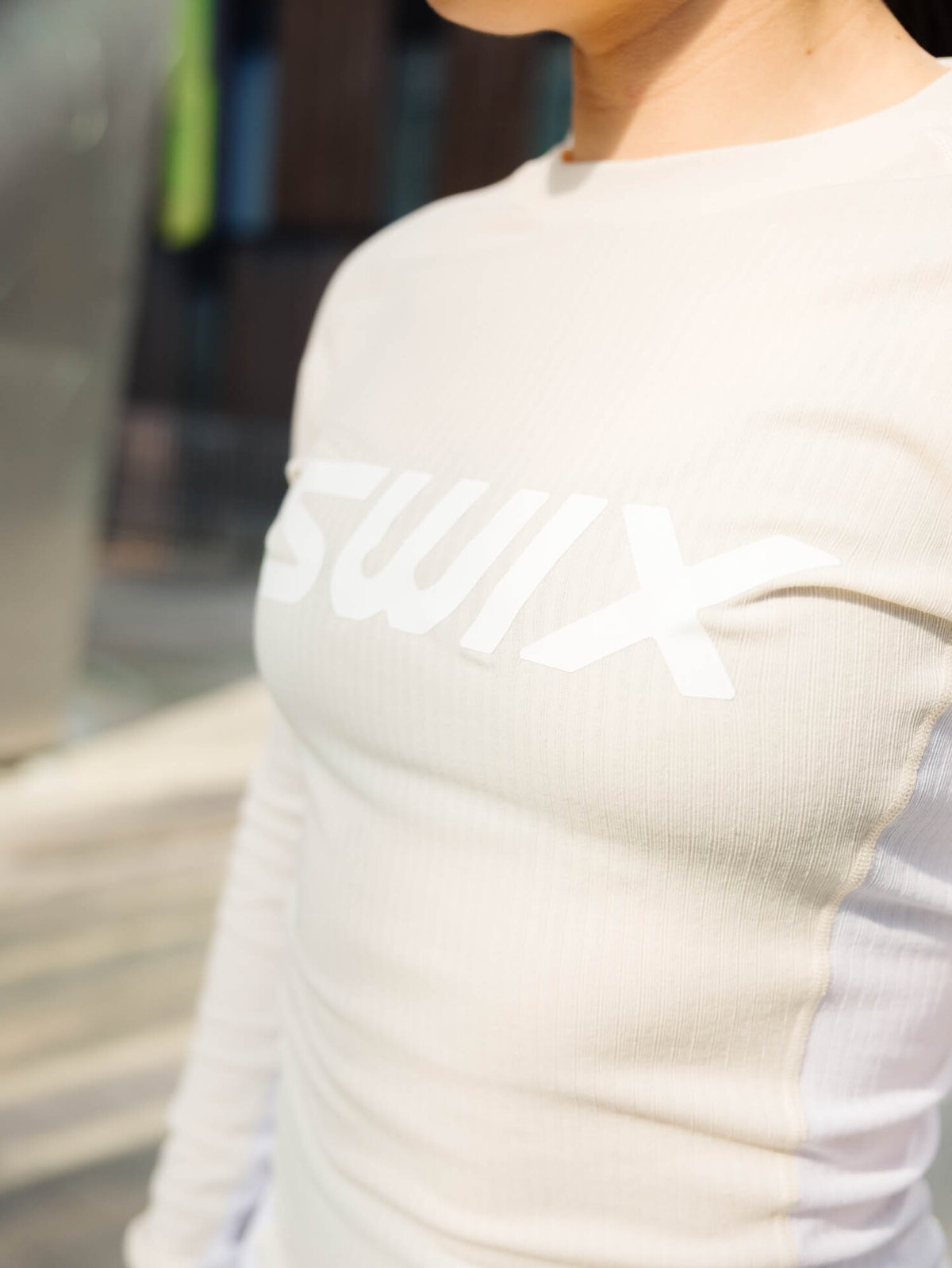 Swix RaceX Classic Long Sleeve Chalk