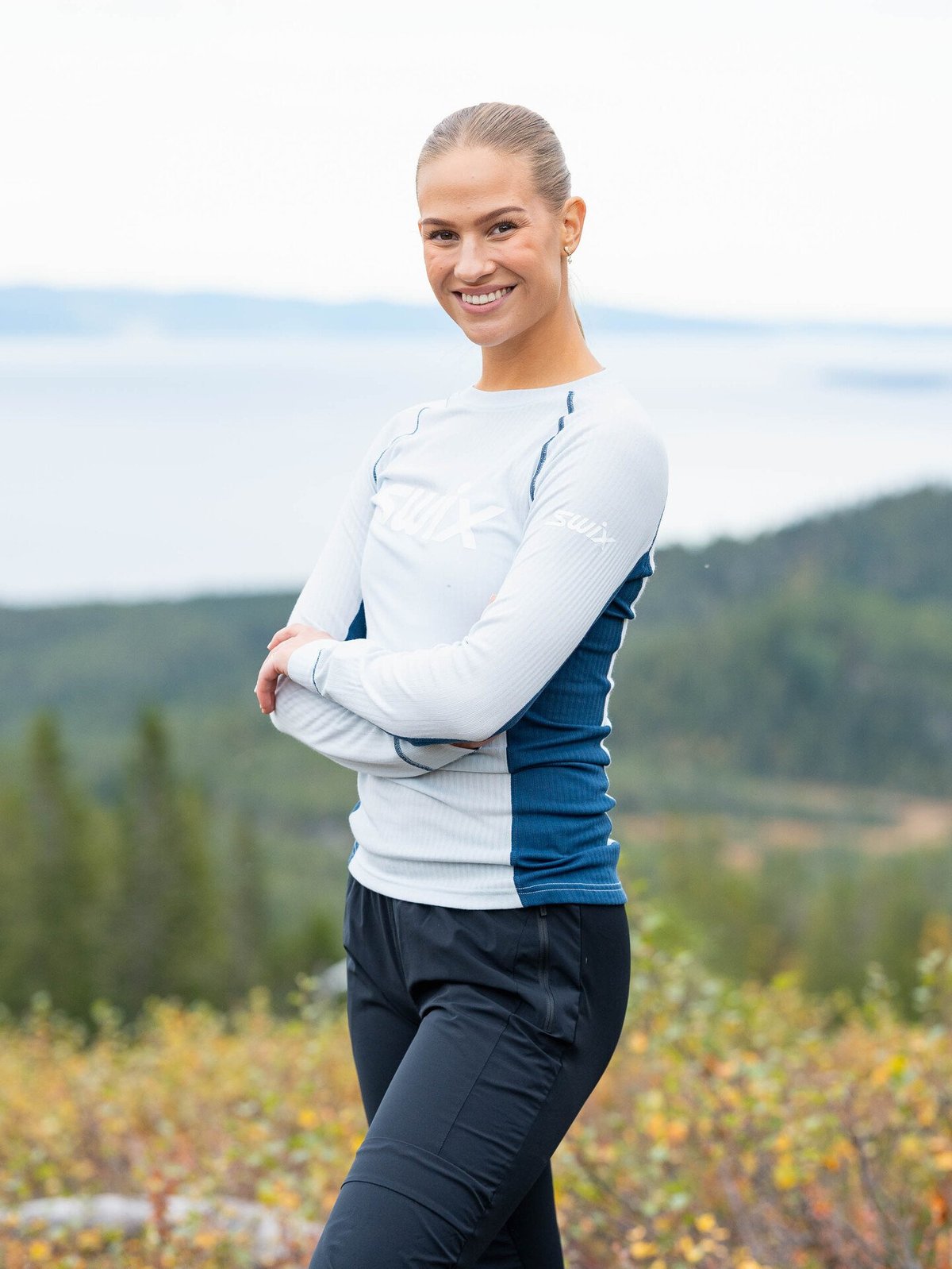 Swix RaceX Classic Long Sleeve Ballad Blue