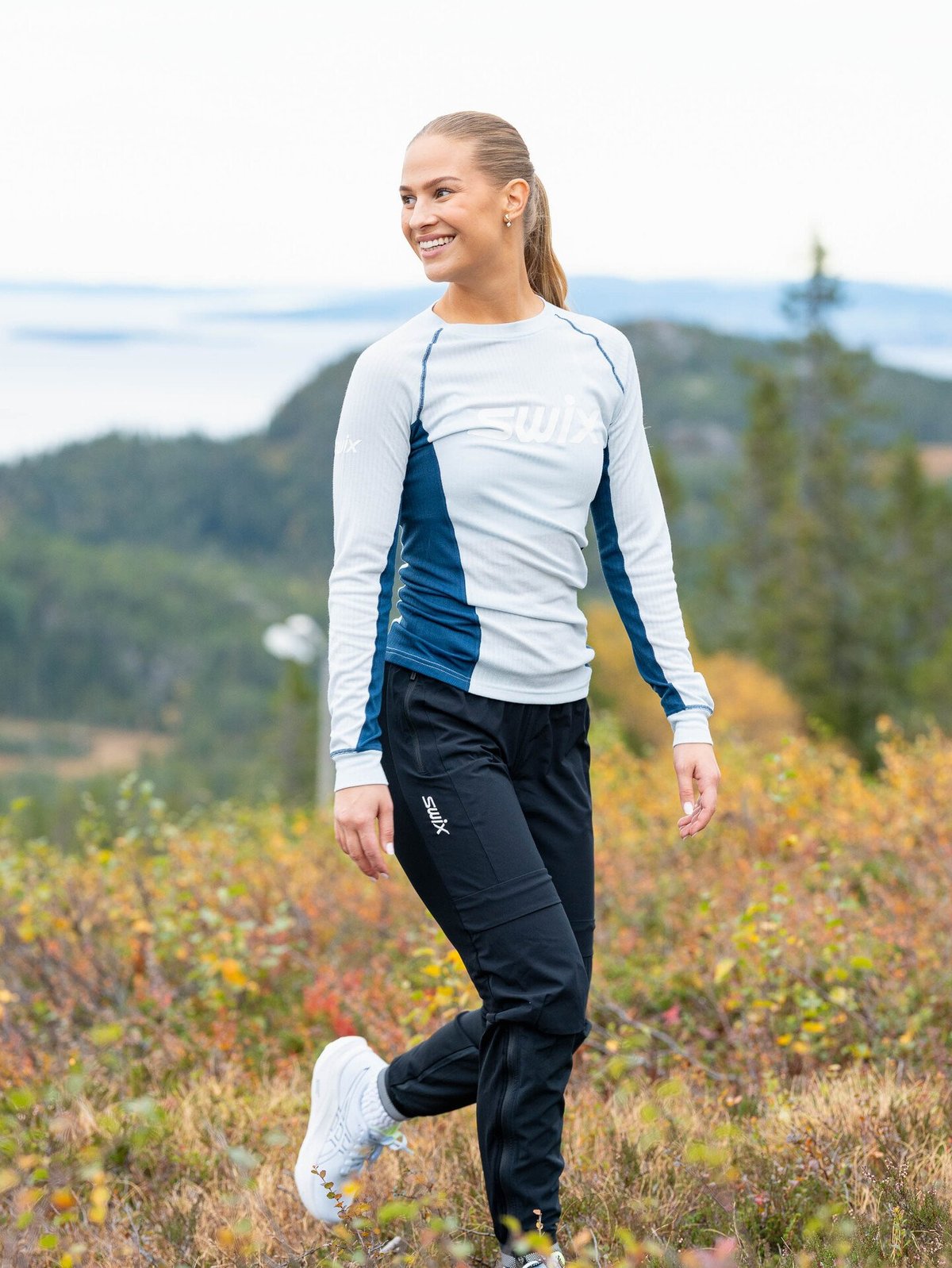 Swix RaceX Classic Long Sleeve Ballad Blue