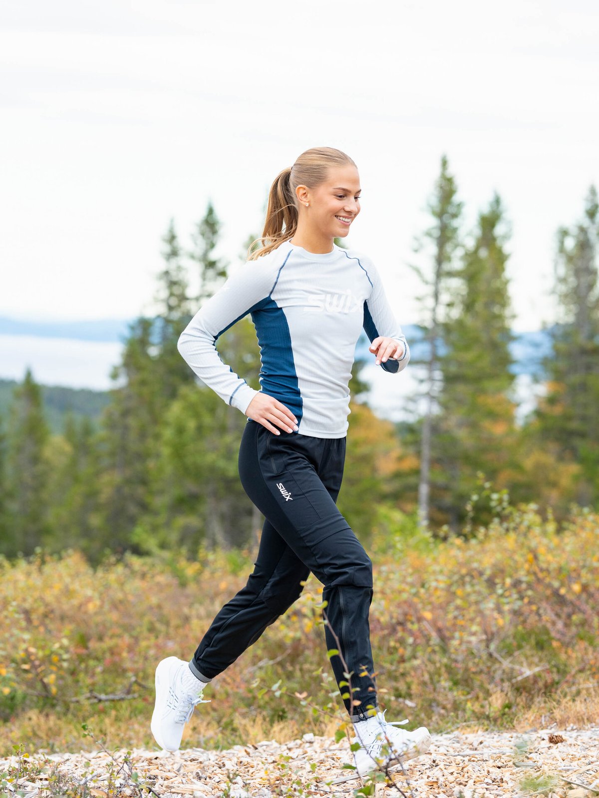 Swix RaceX Classic Long Sleeve Ballad Blue