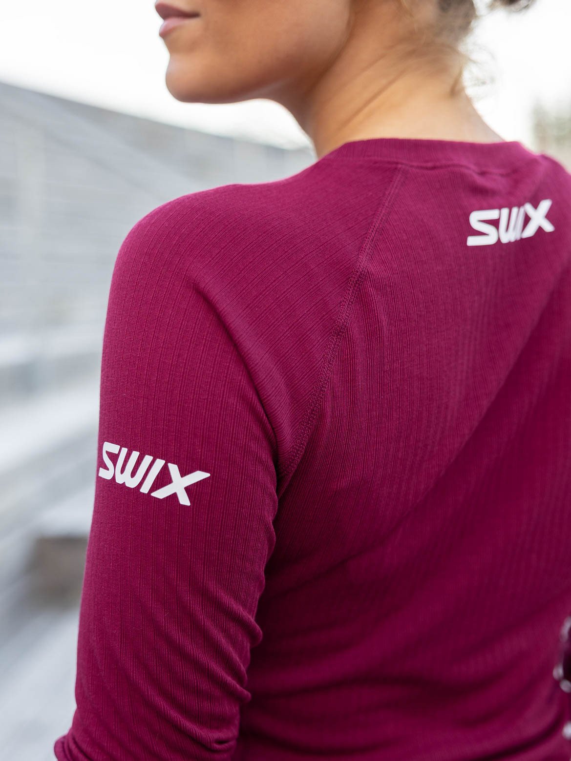 Swix RaceX Classic Long Sleeve Burgunder