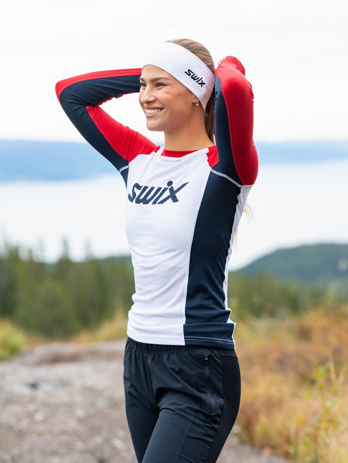 Swix RaceX Classic Long Sleeve Swix Red / Bright White