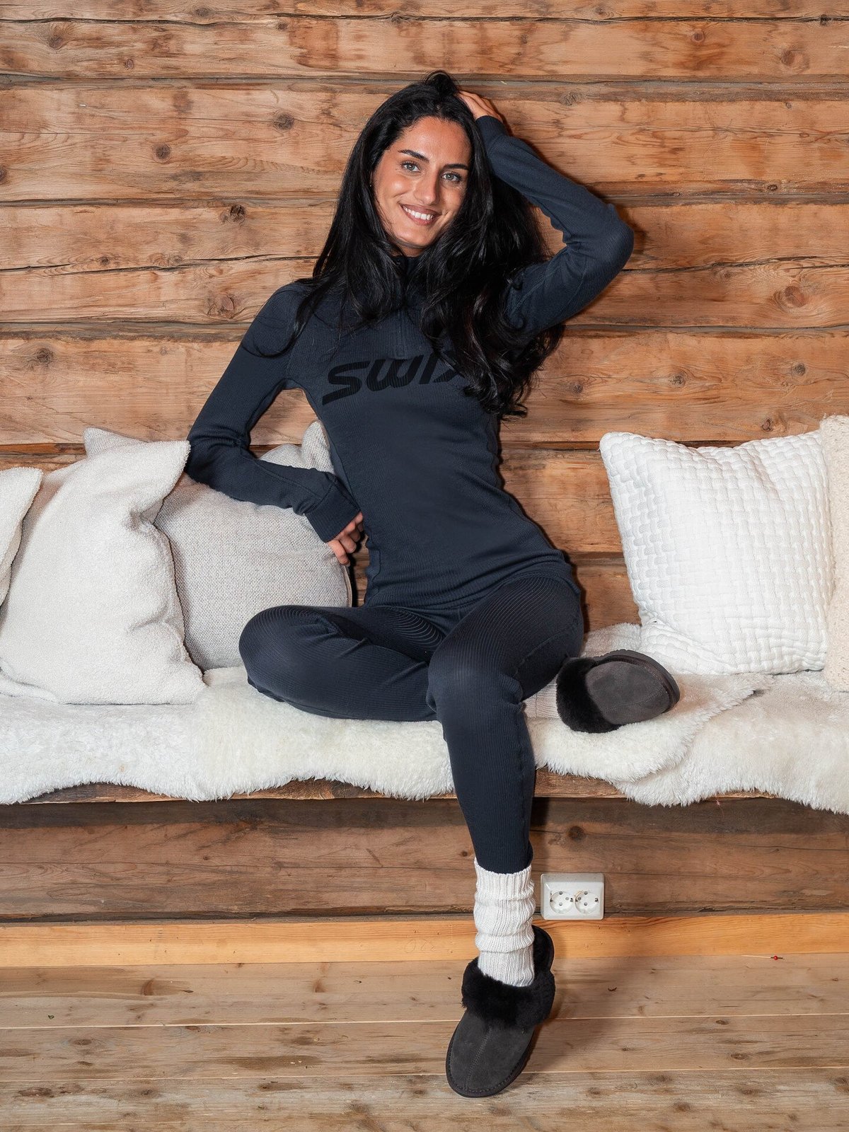 Swix RaceX Merino Half Zip Phantom