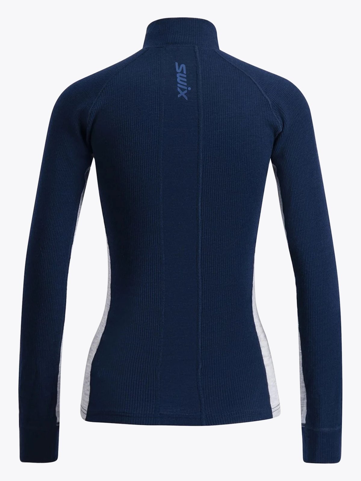 Swix RaceX Merino Half Zip Dark Navy / Light Grey Melange