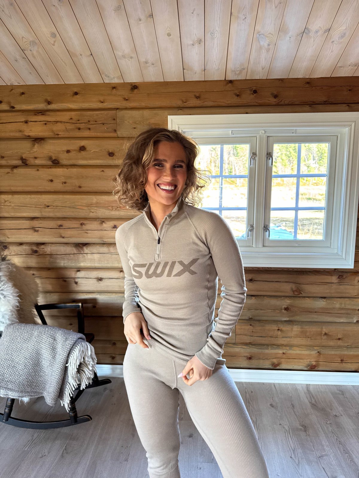 Swix RaceX Merino Half Zip Dune