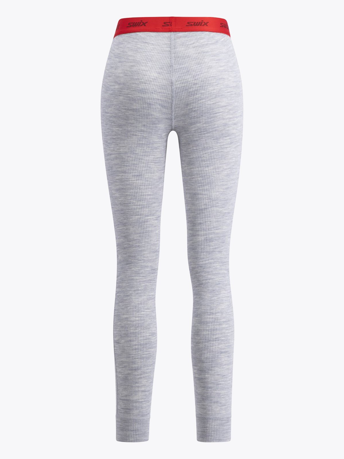Swix RaceX Merino Pants Light Grey Melange / Swix Red