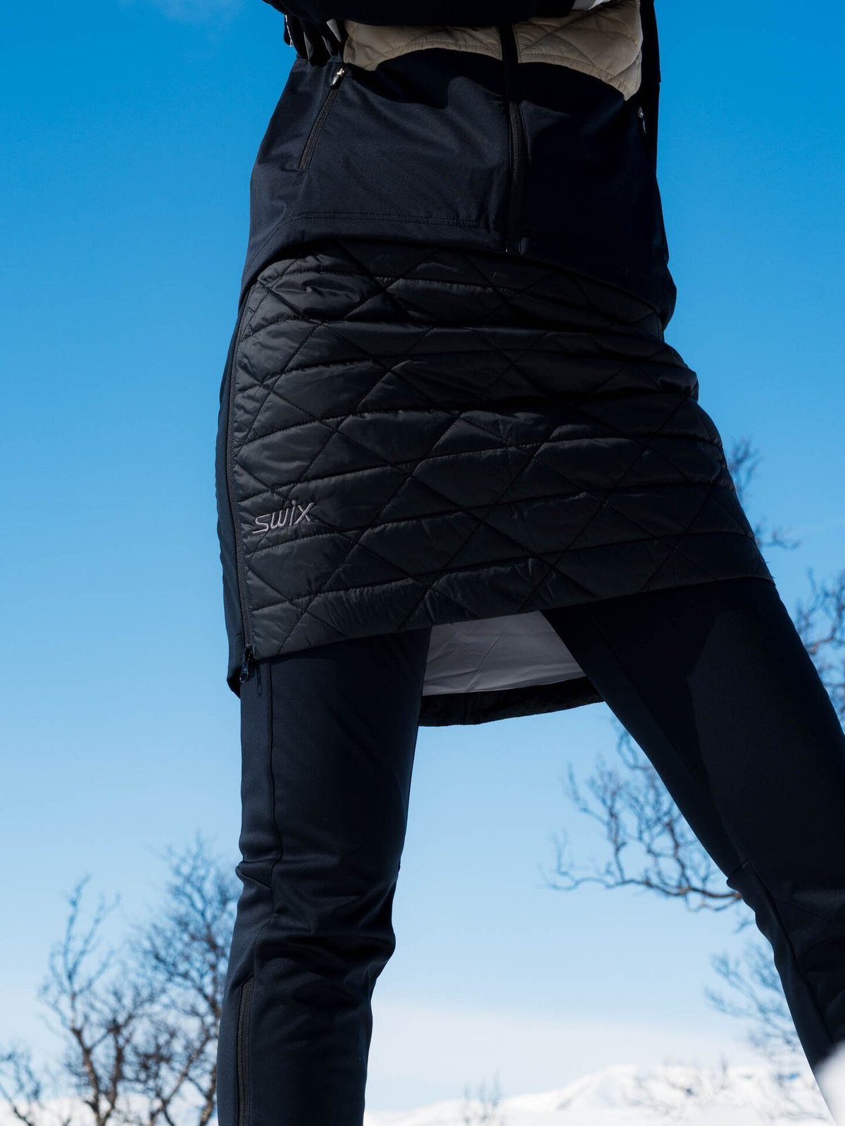 Swix Infinity Insulated Skirt W Black