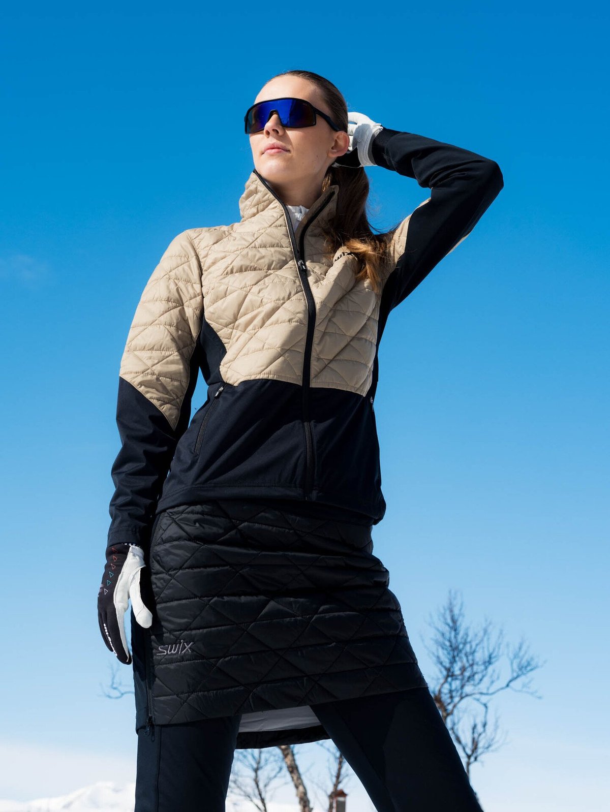 Swix Infinity Insulated Skirt W Black