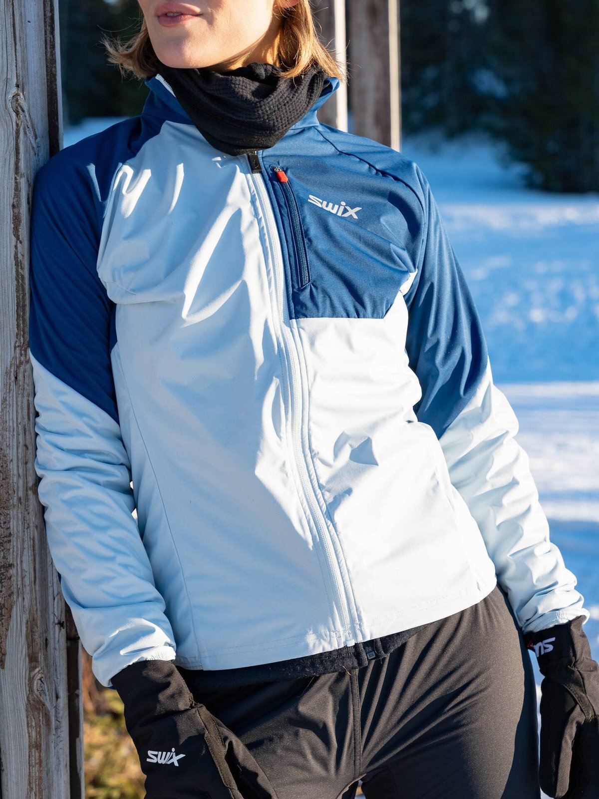 Swix Focus Wind Jacket Ballad Blue