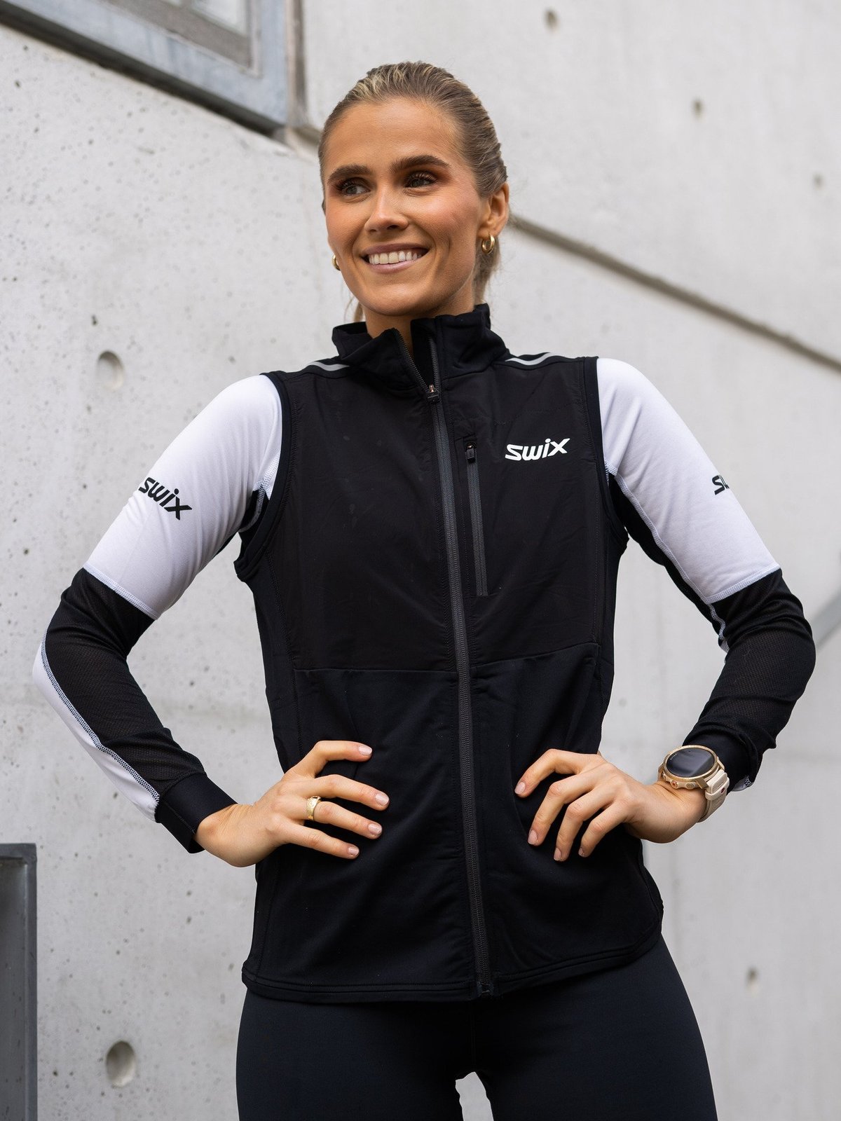 Swix Focus warm vest Black