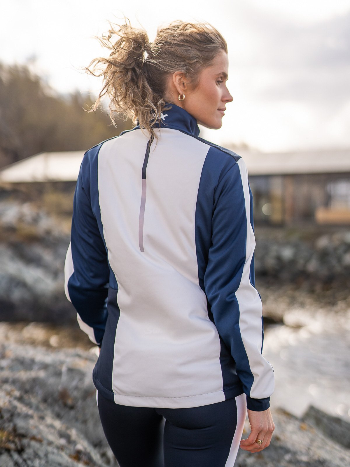 Swix Cross jacket Estate Blue