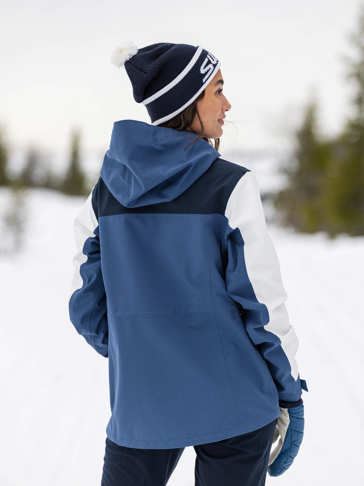 Swix Blizzard Anorak Lake blue