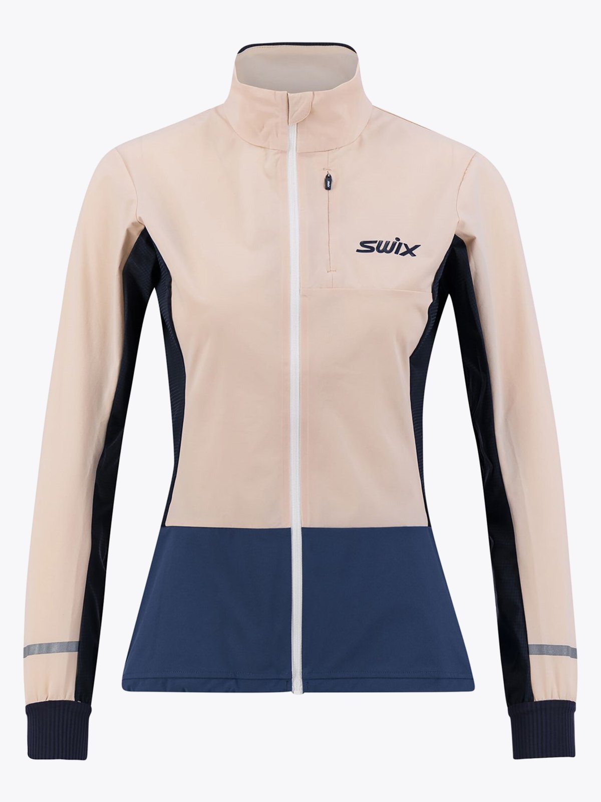 Swix Motion Premium Jacket Peach whip/Lake blue