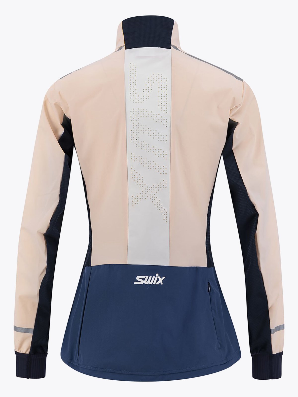 Swix Motion Premium Jacket Peach whip/Lake blue