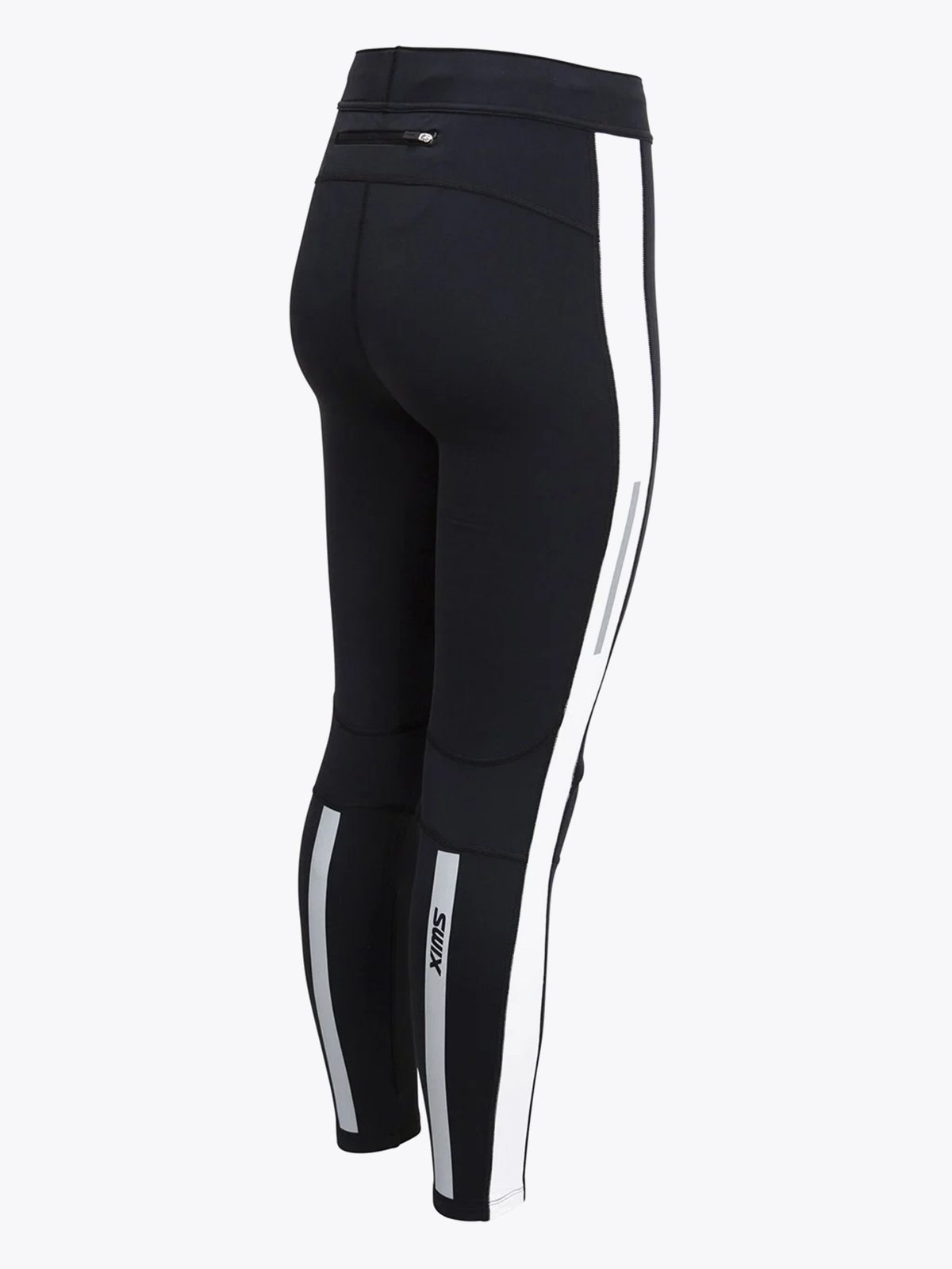 Swix Focus warm tights Black/Bright White