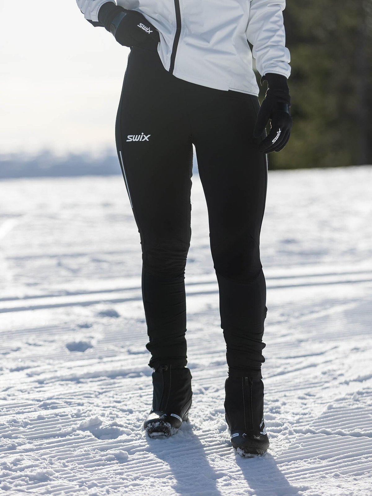 Swix Focus Wind Tights Svart