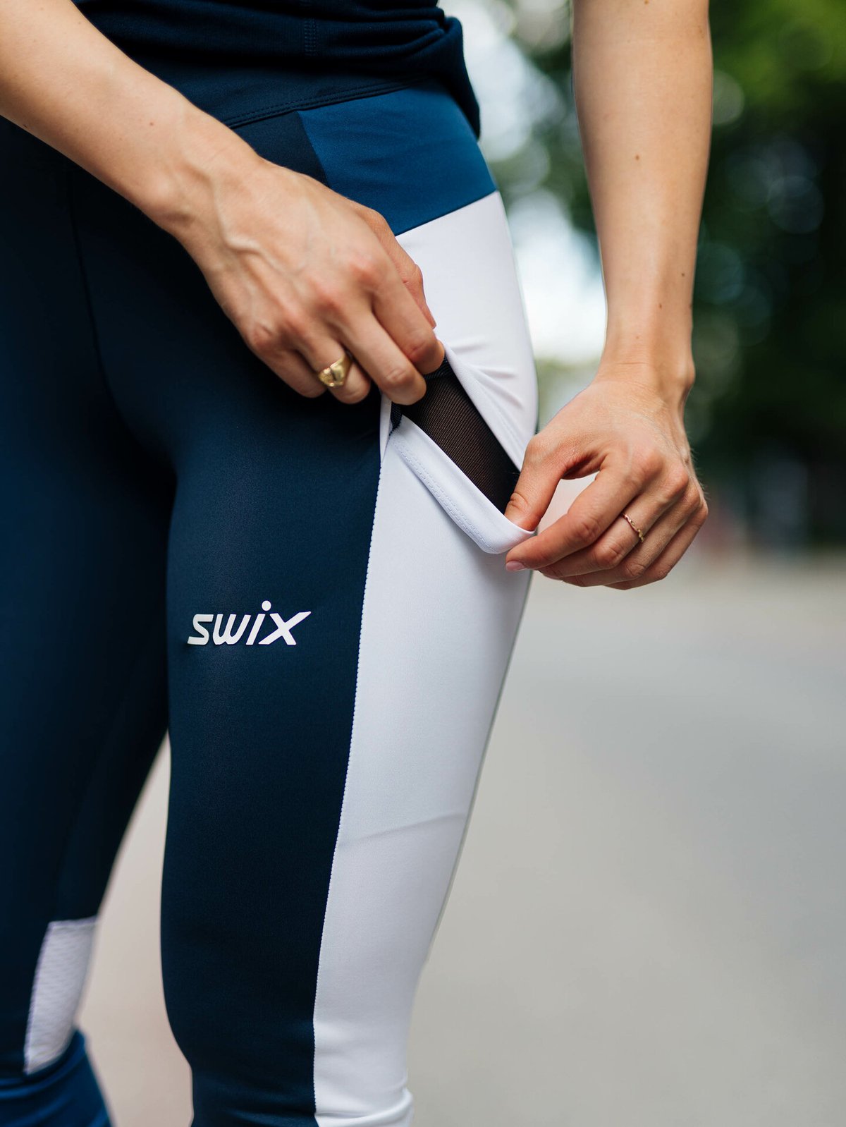 Swix Motion Premium Tights Dark Navy