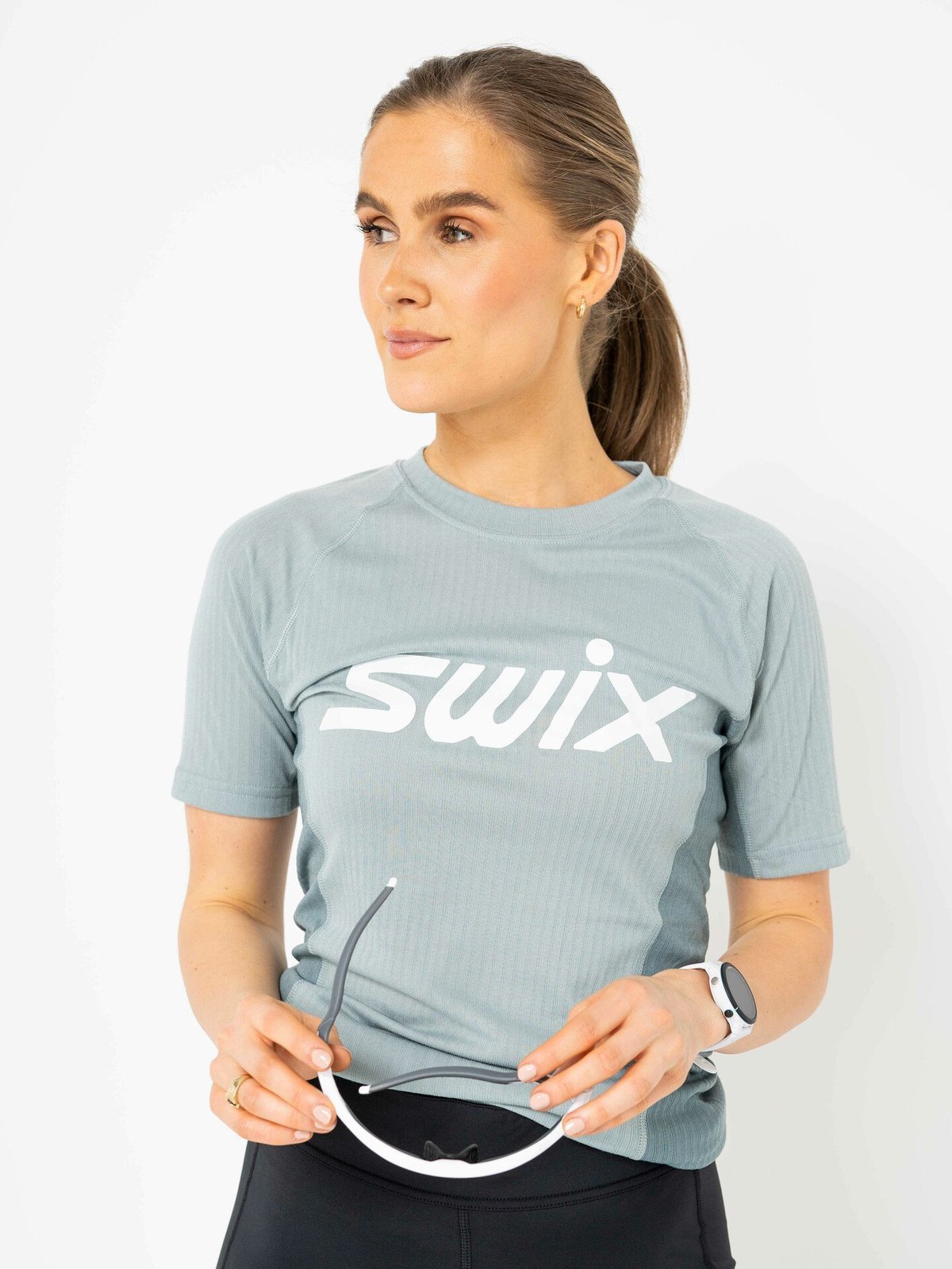 Swix RaceX Bodywear Short Sleeve Fog