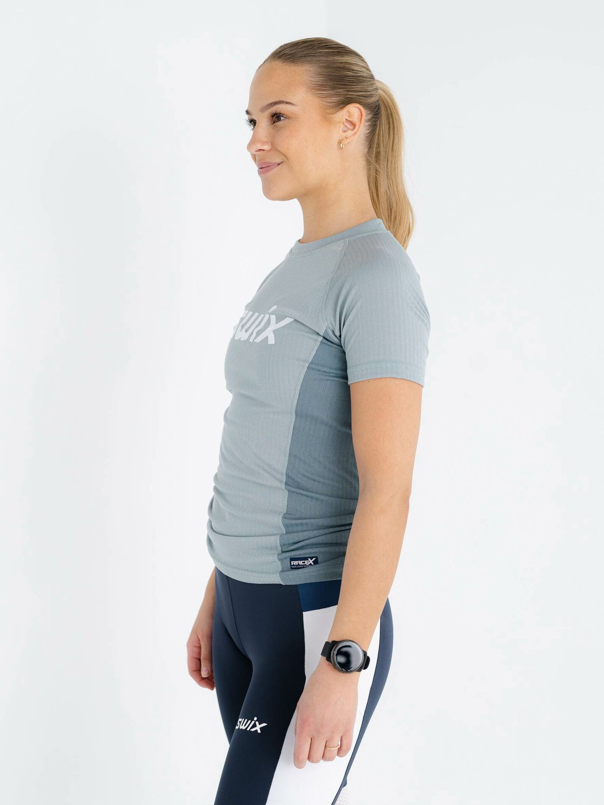 Swix RaceX Bodywear Short Sleeve Fog