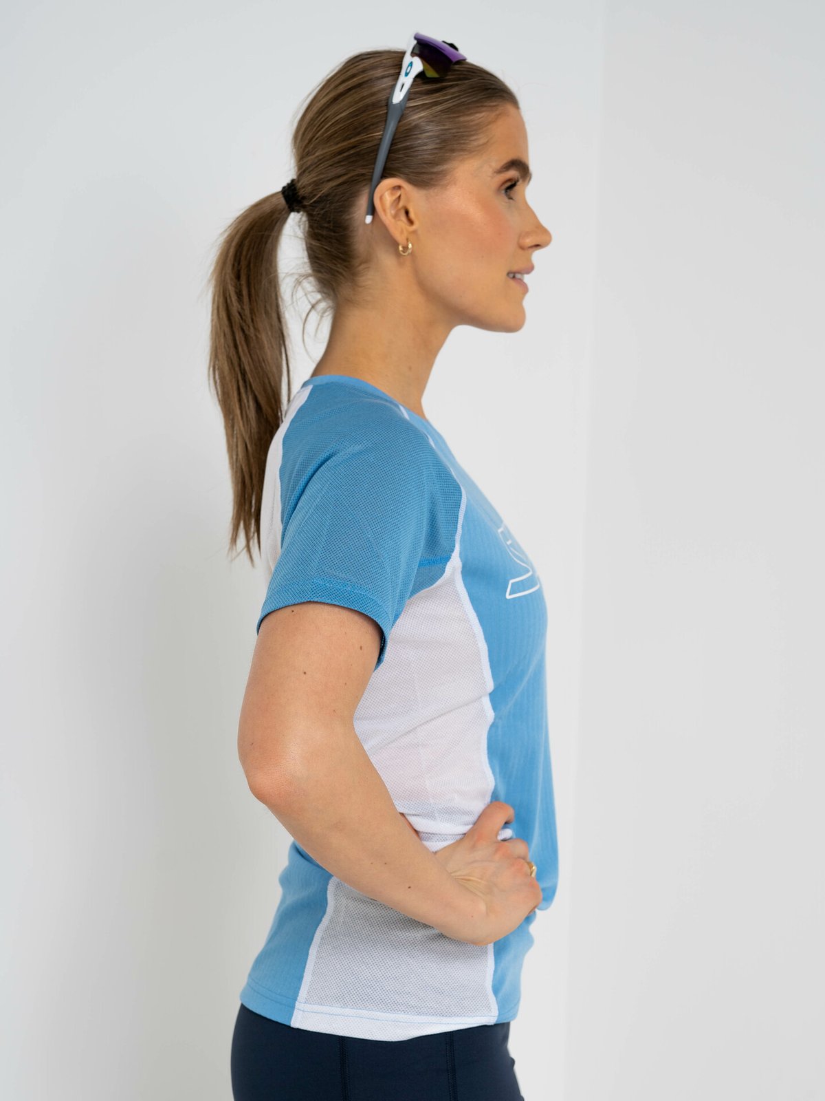 Swix RaceX Light Short Sleeve Cloud Blue / Bright White