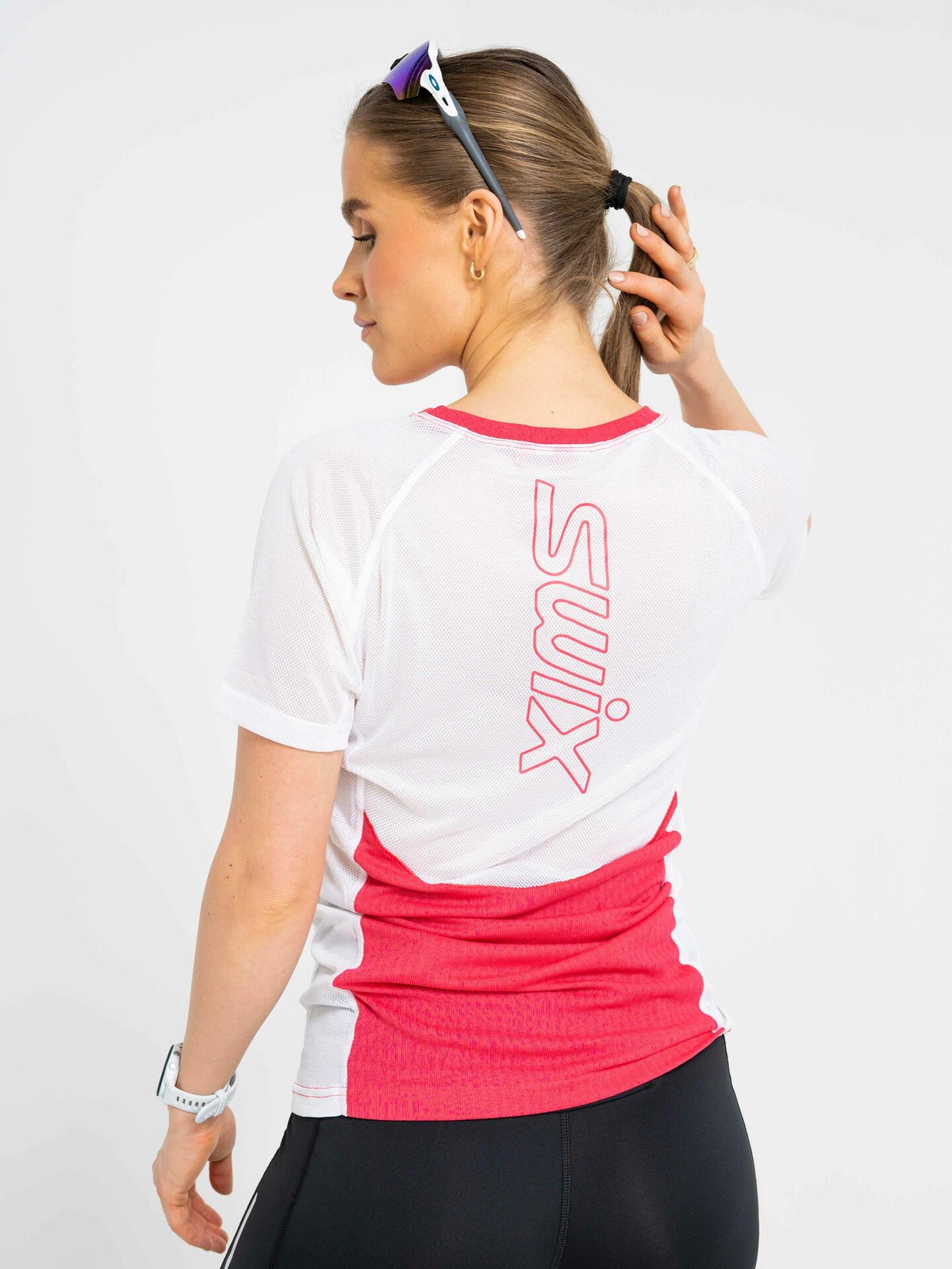 Swix RaceX Light Short Sleeve Cherry Berry / Bright White