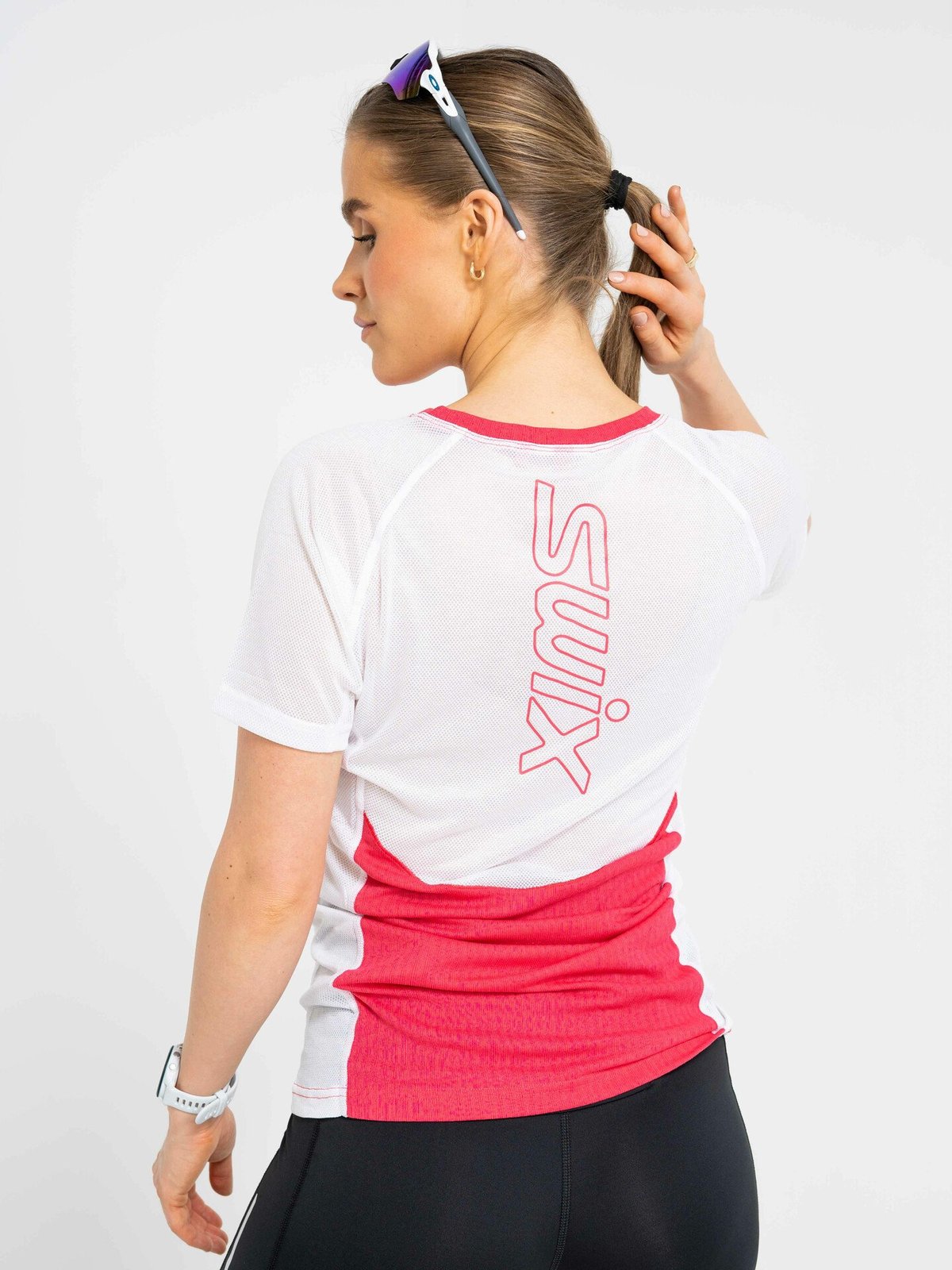 Swix RaceX Light Short Sleeve Cherry Berry / Bright White
