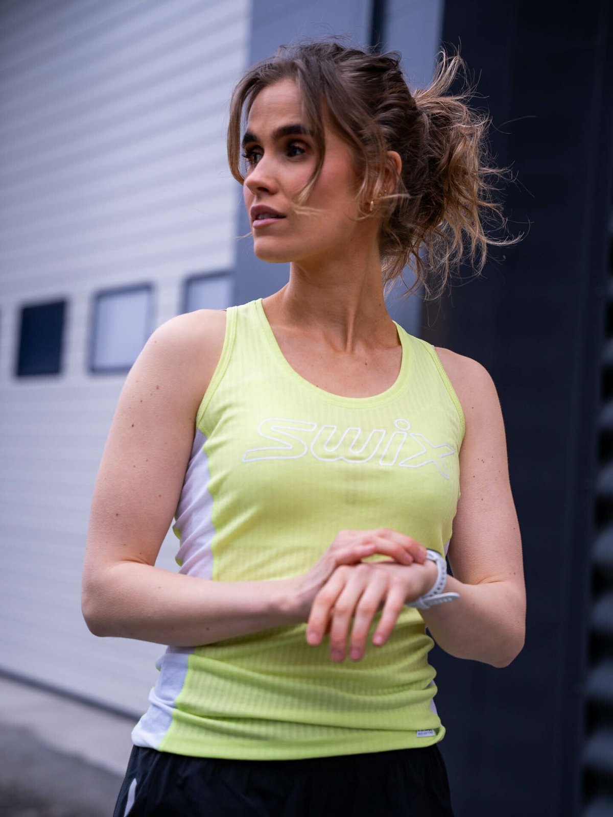 Swix RaceX Light Tanktop Lime / Bright White