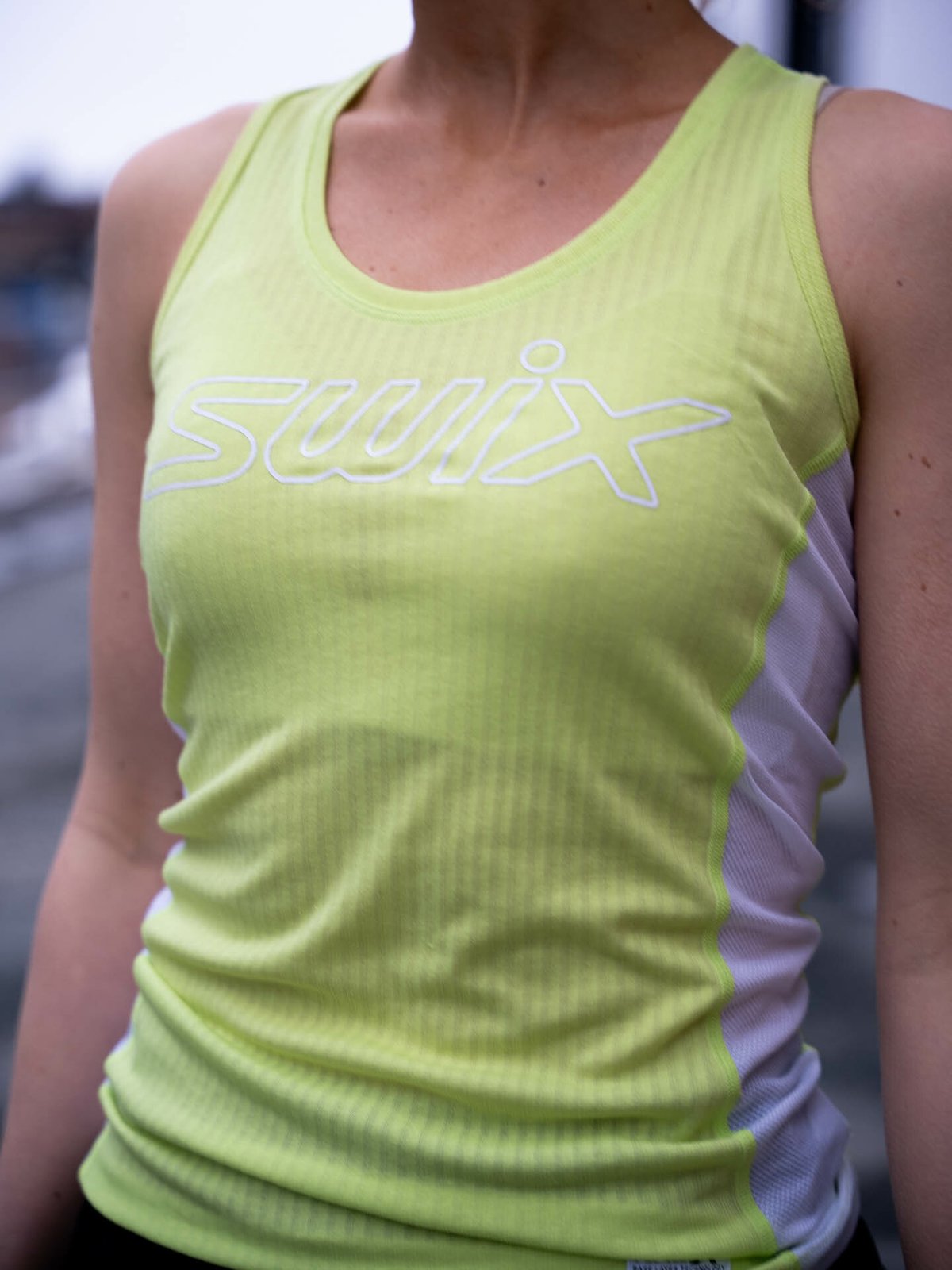 Swix RaceX Light Tanktop Lime / Bright White